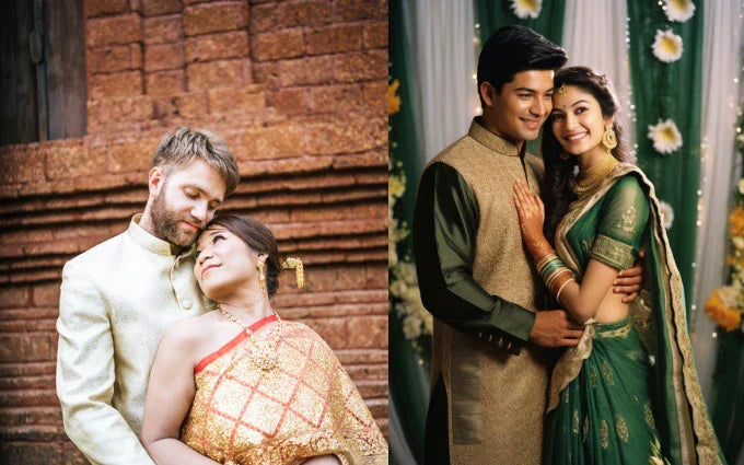 15 Graceful Saree Poses for Your Pre-Wedding Photoshoot