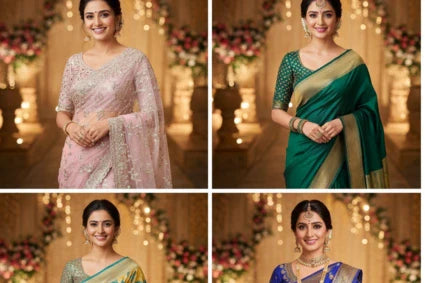 10 Stunning Wedding Guest Saree Looks to Turn Heads This Season