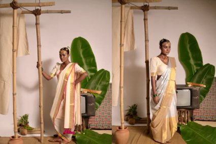 Modern Twist to the Classic South Indian Saree Look: Fusion Styling Ideas