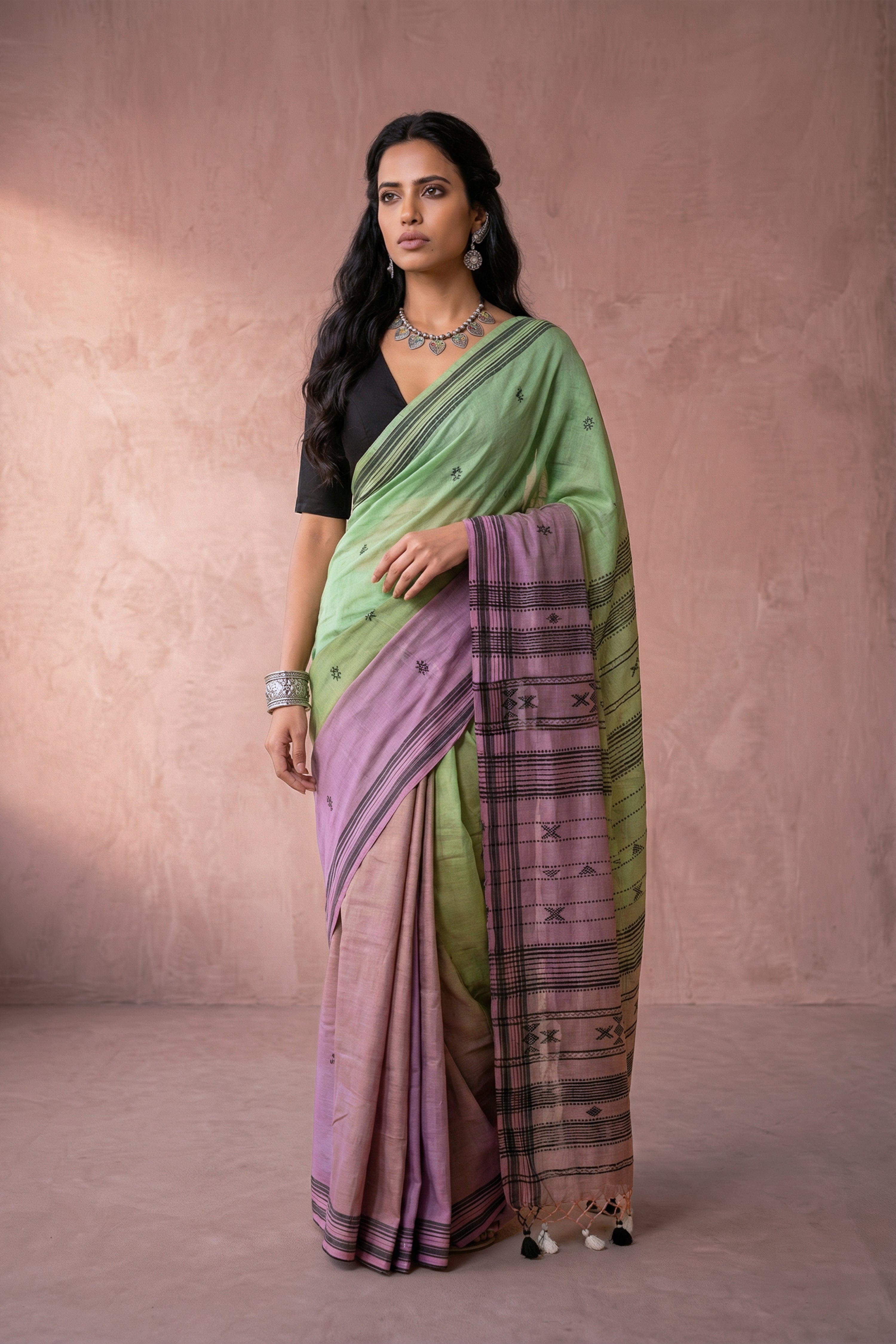 Morpankh saree