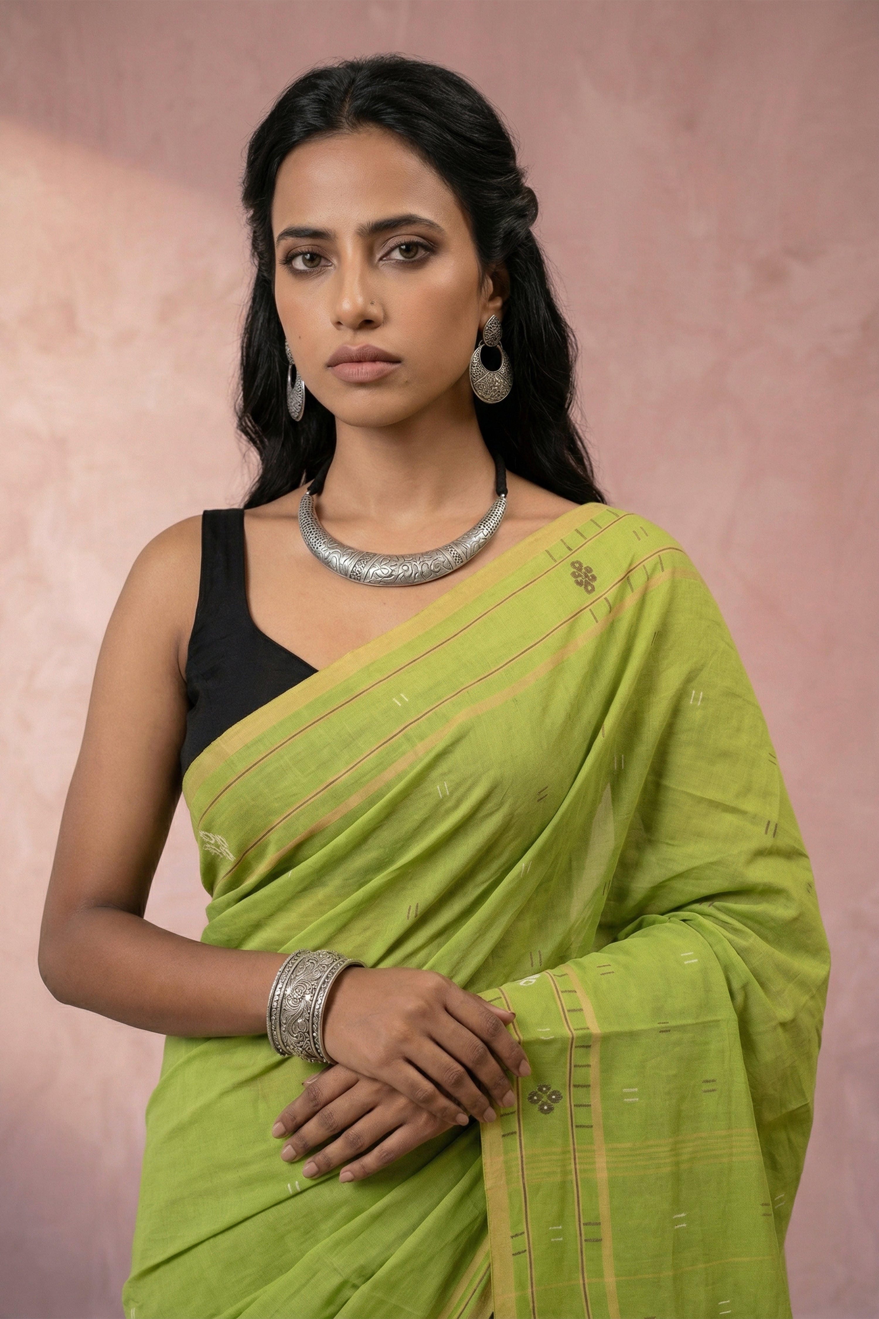 Pastoral saree