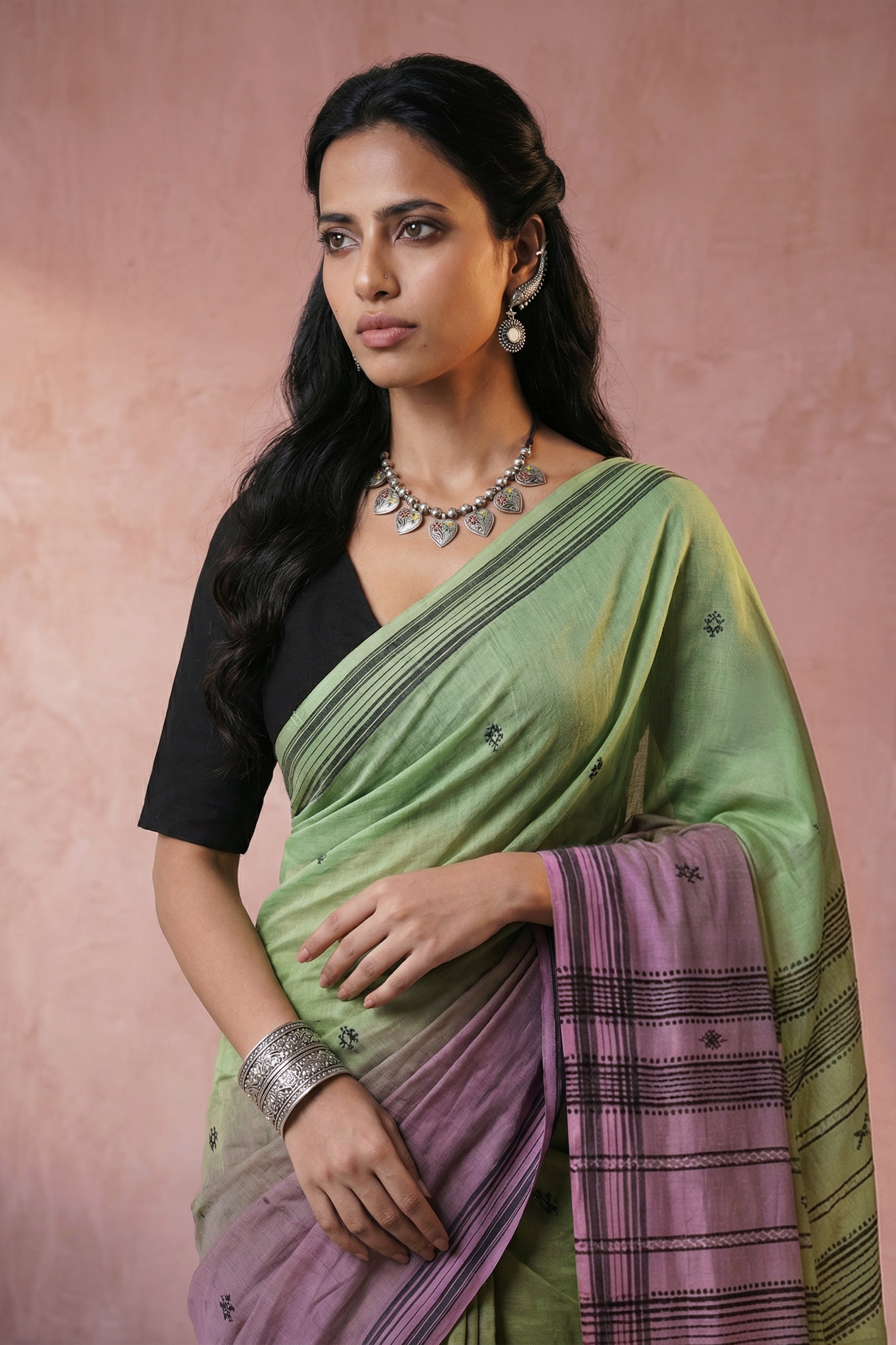 Morpankh saree