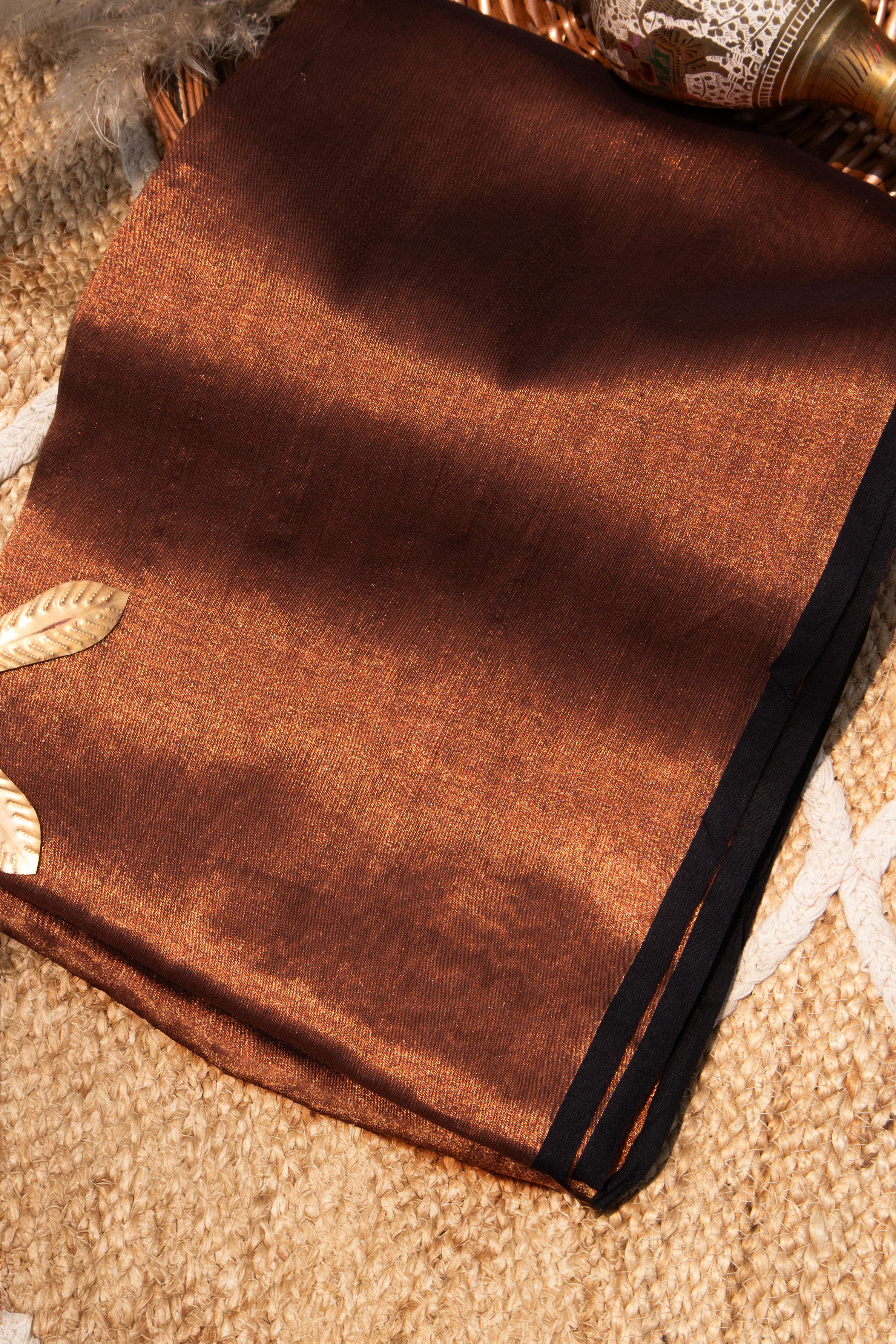 Copper Kalakar saree