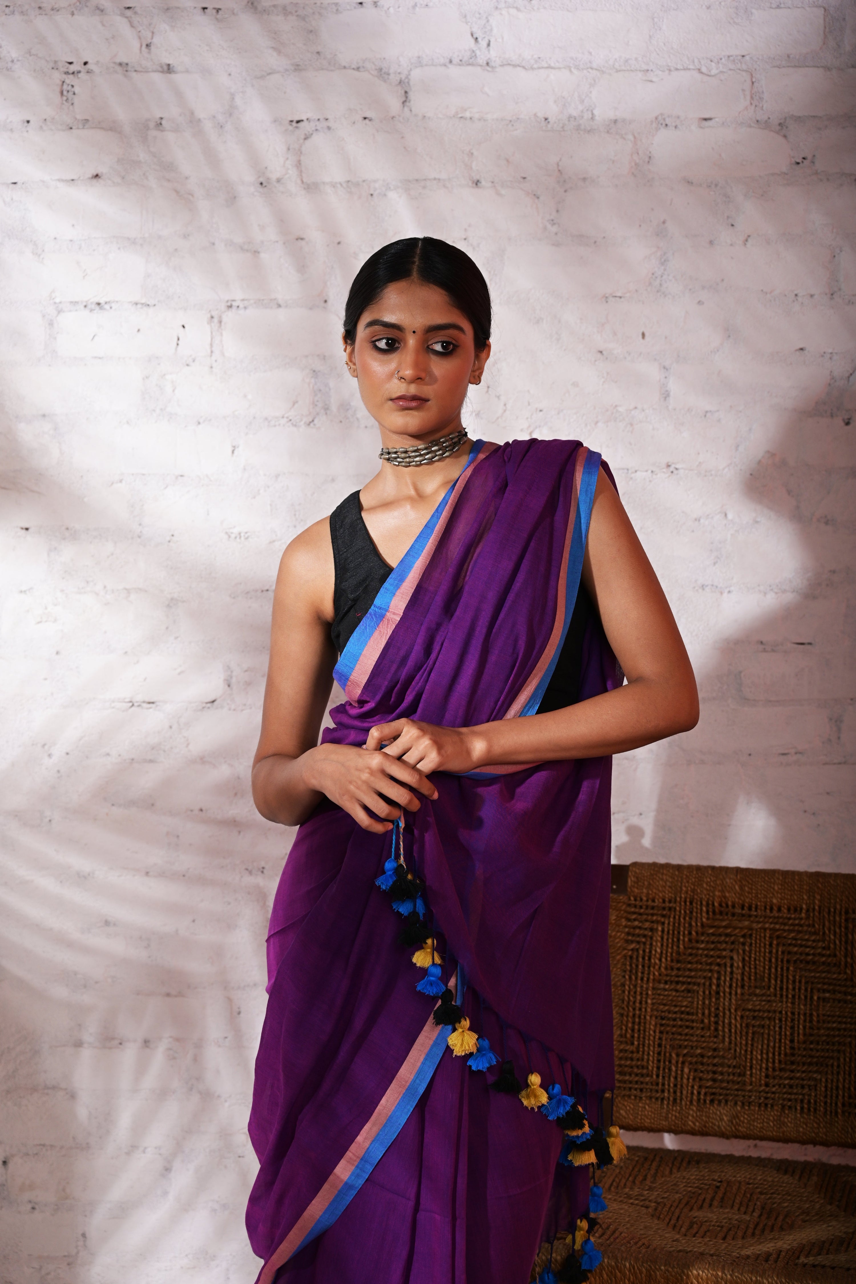 violet-cotton-office-wear-saree