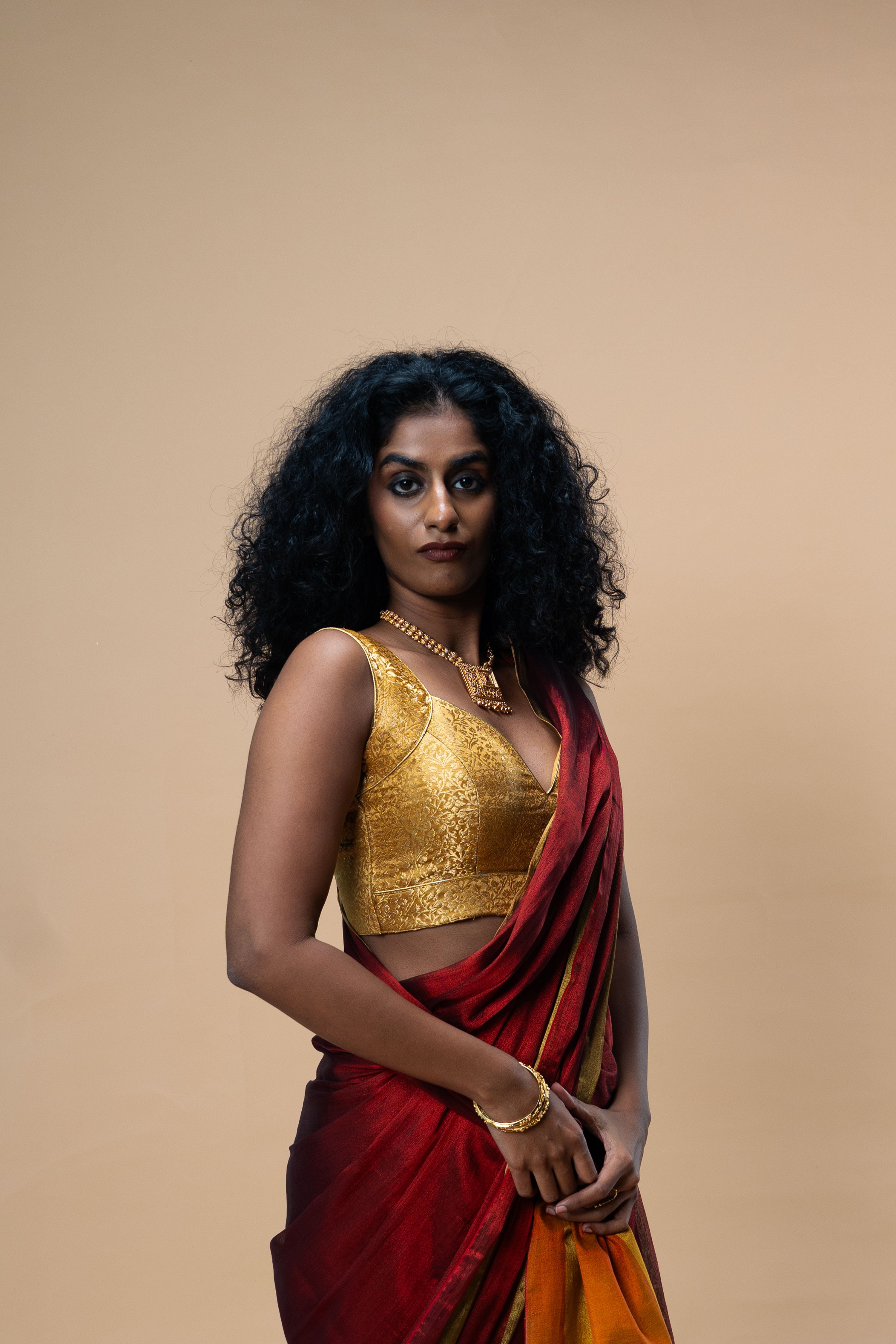 AGNIRA + AGNYA saree blouse combo