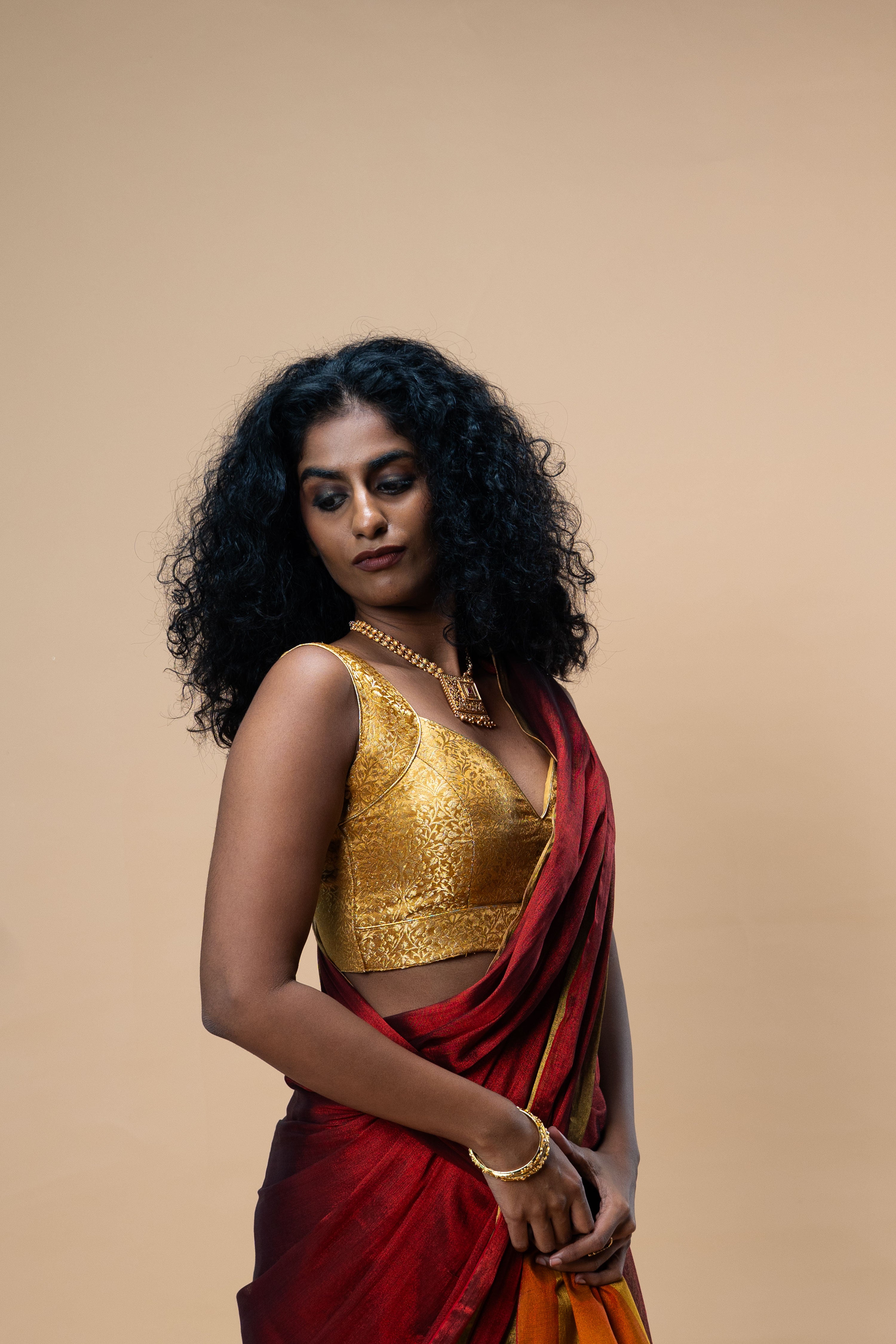 AGNIRA + AGNYA saree blouse combo