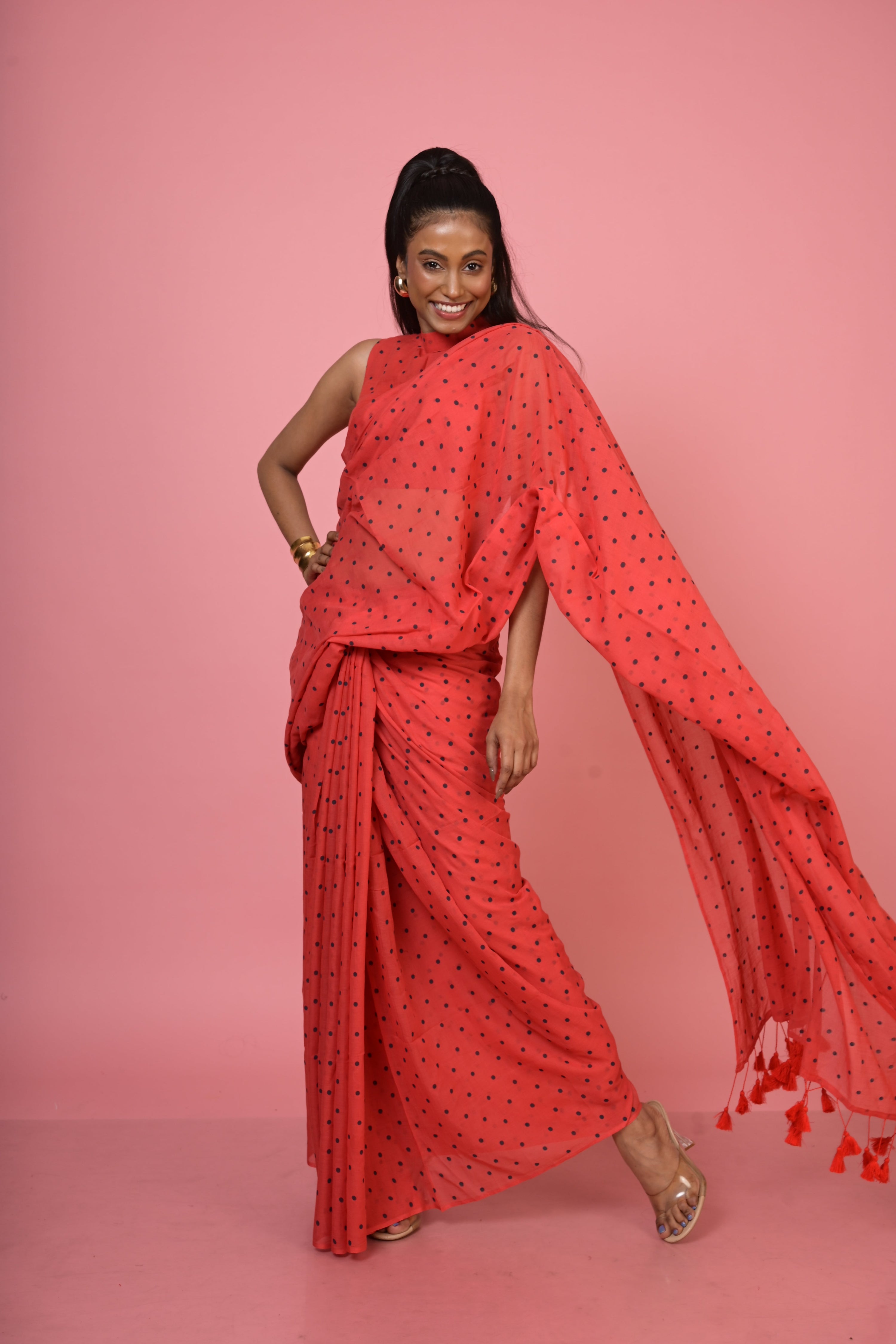 Chulbuli chilly saree