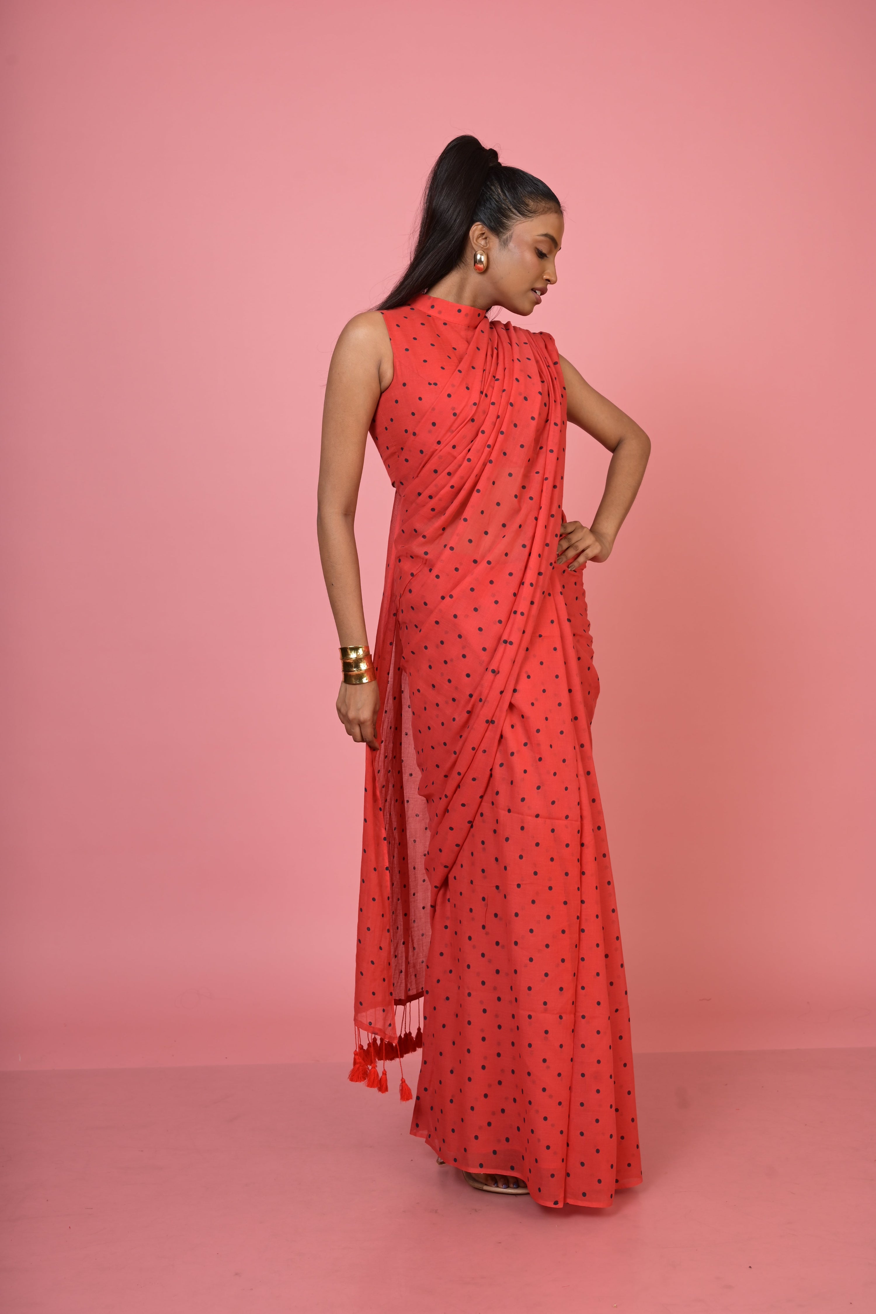 Chulbuli chilly saree