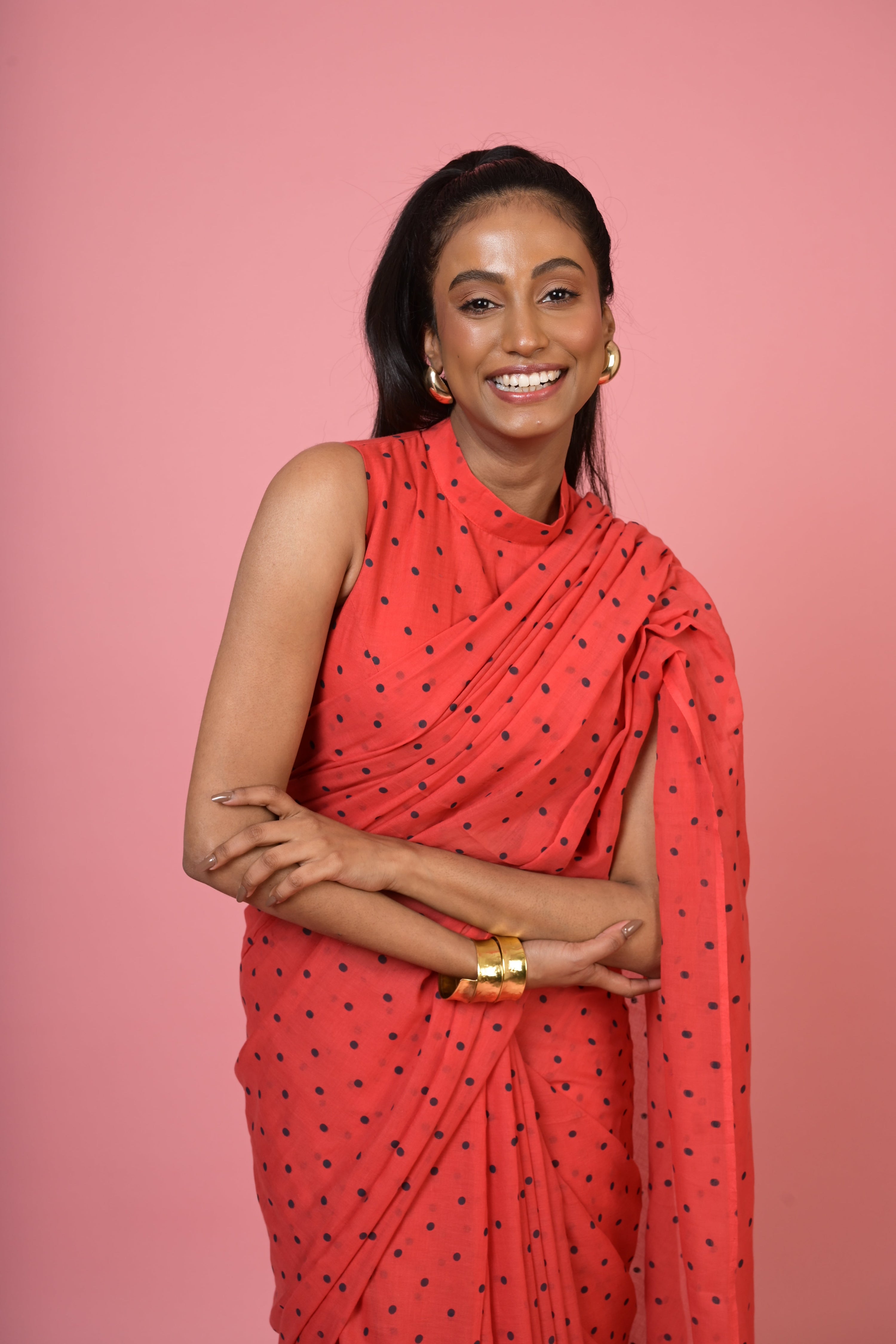 Chulbuli chilly saree