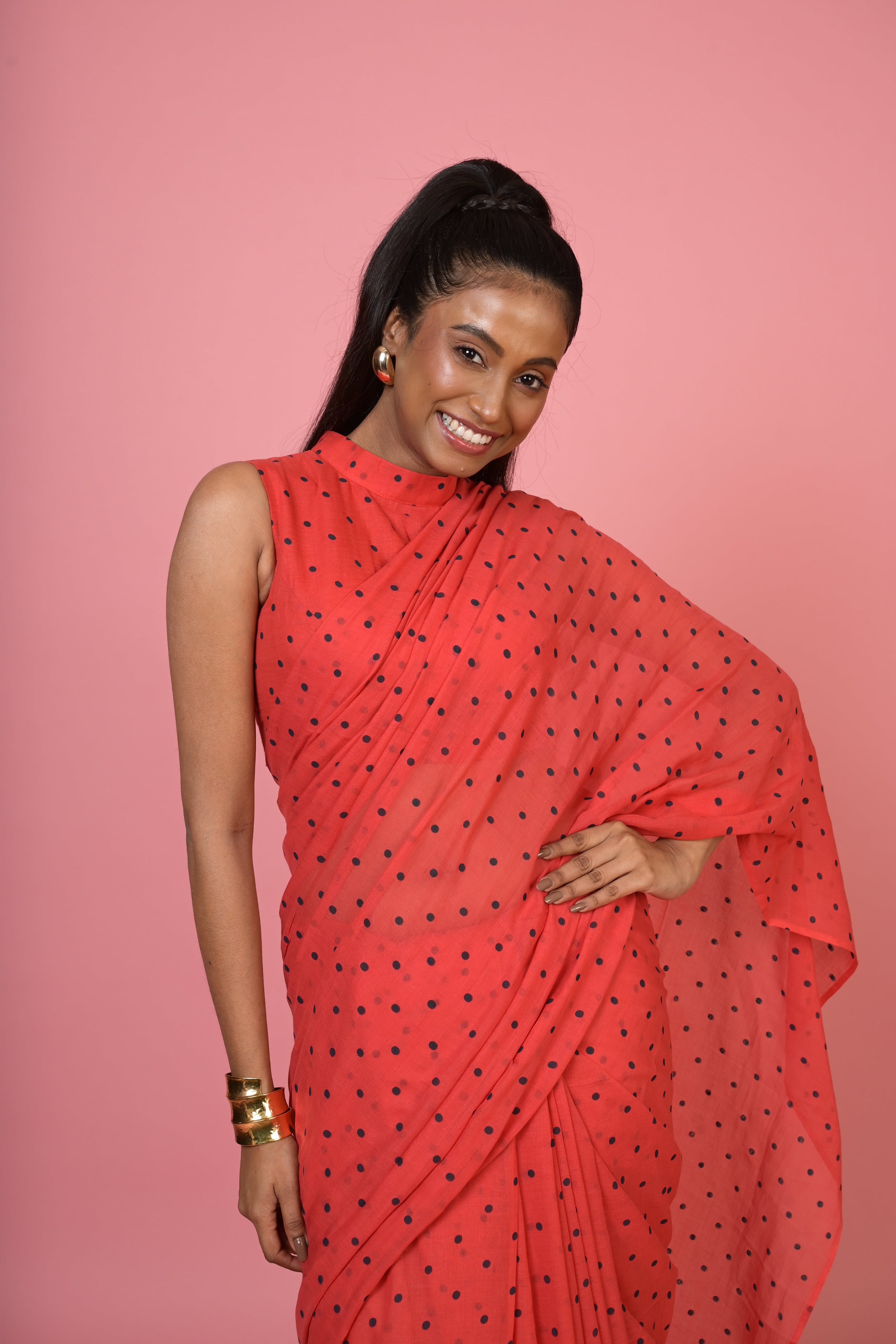 Chulbuli chilly saree