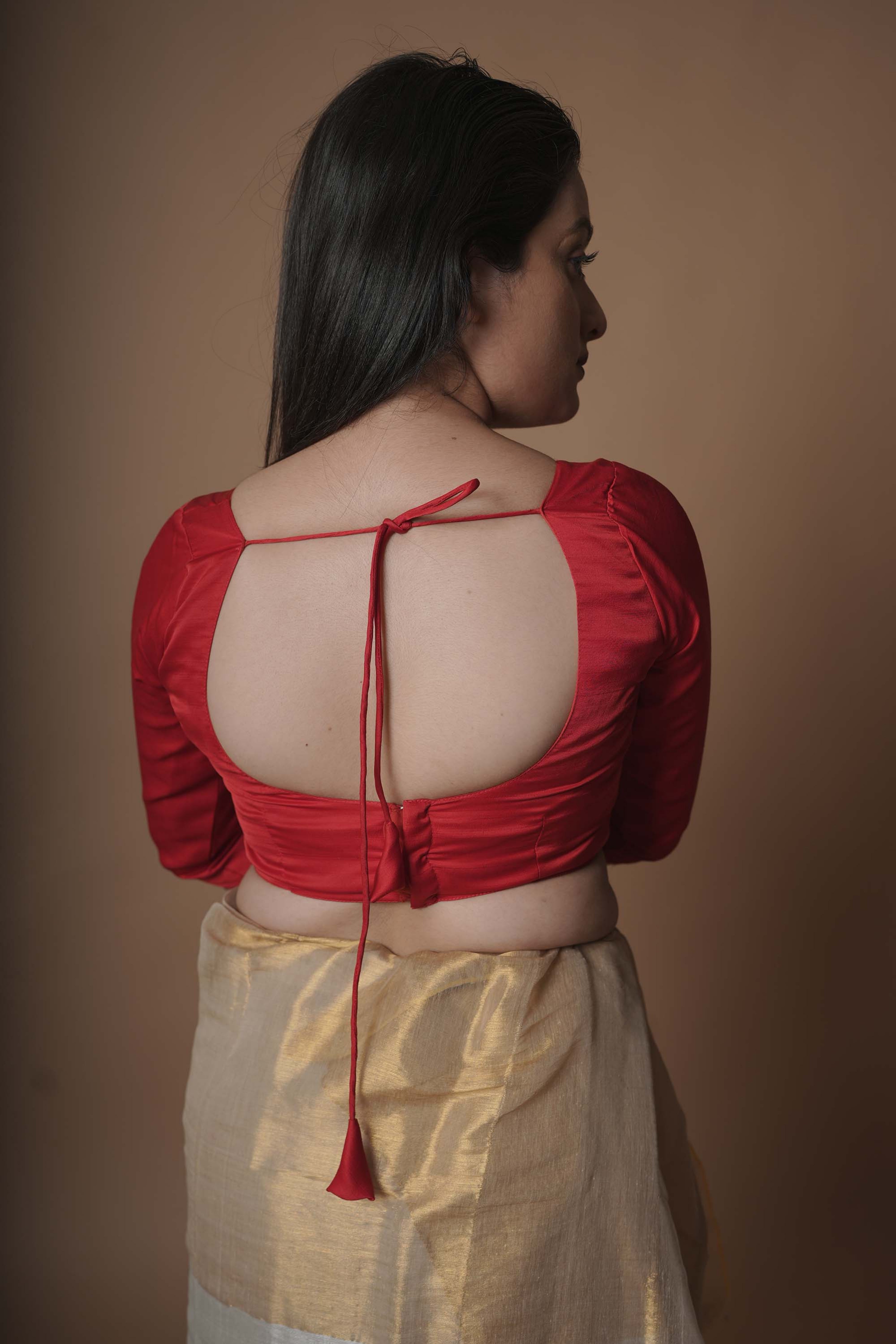 red-coloured-blouse