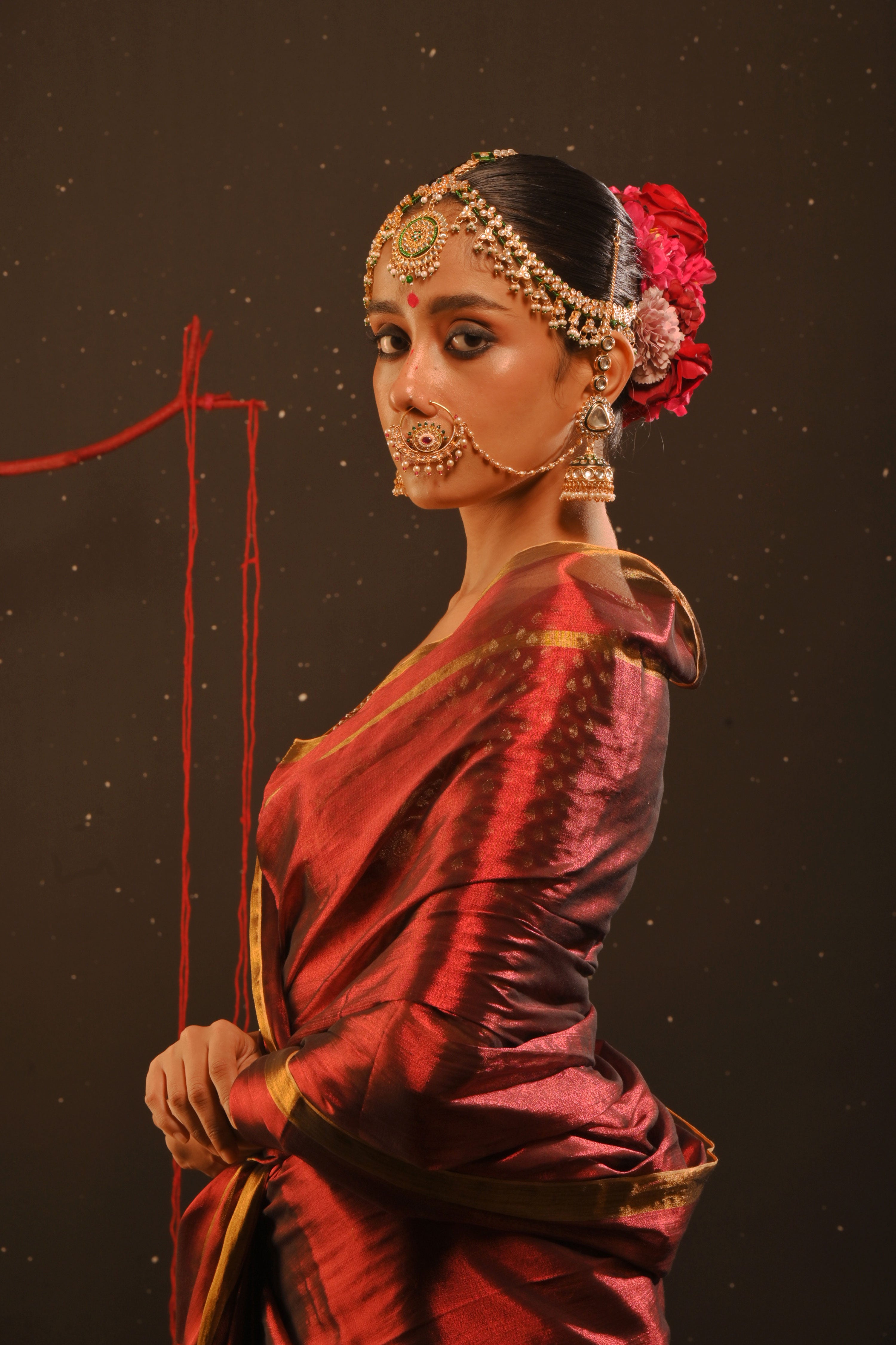 Daivika + Anuraagini saree blouse combo