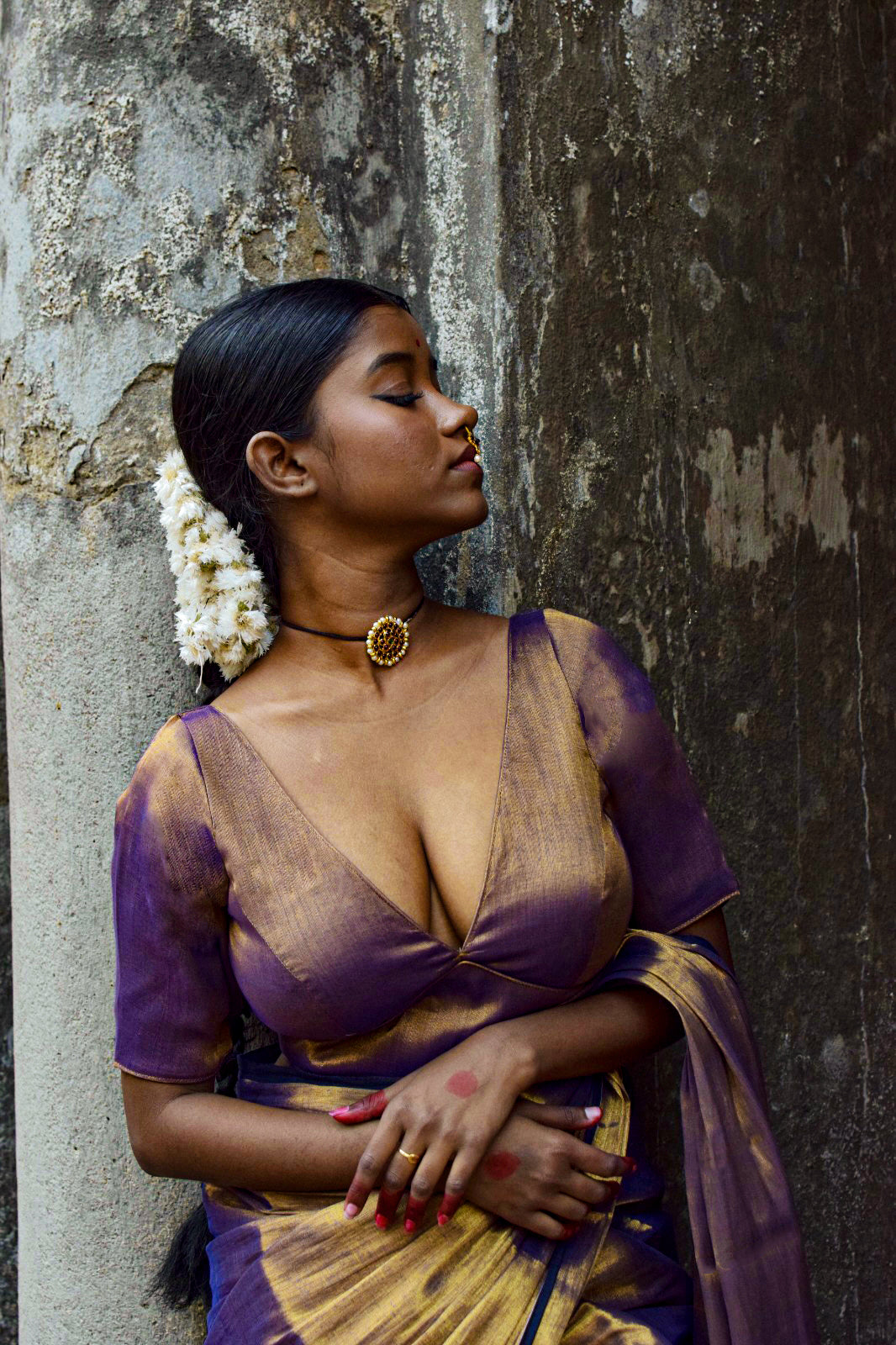 Alpadma + Jamuni Safar saree blouse combo