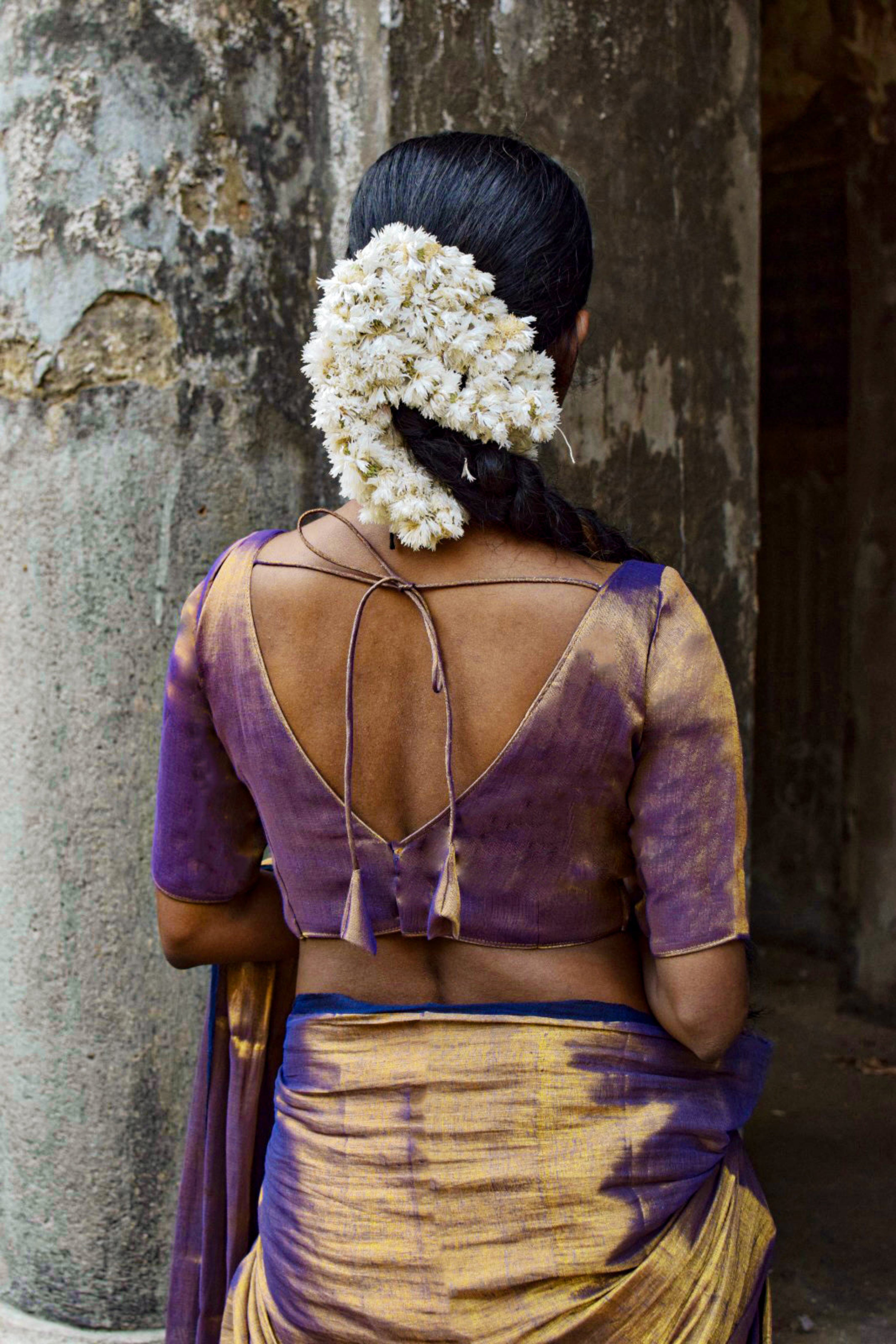 purple-coloured-blouse