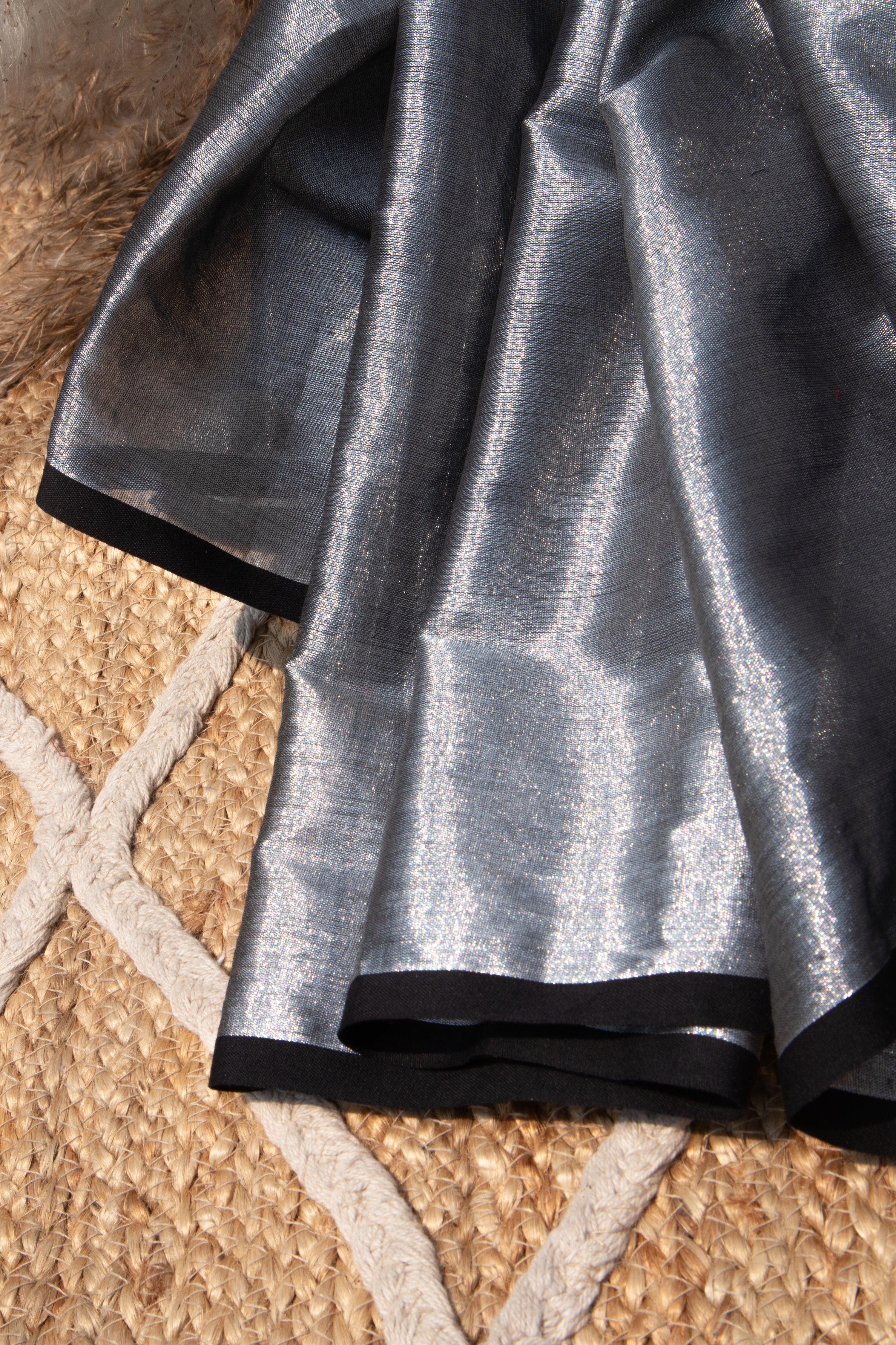 Ardhachandra Handwoven tissue fabric