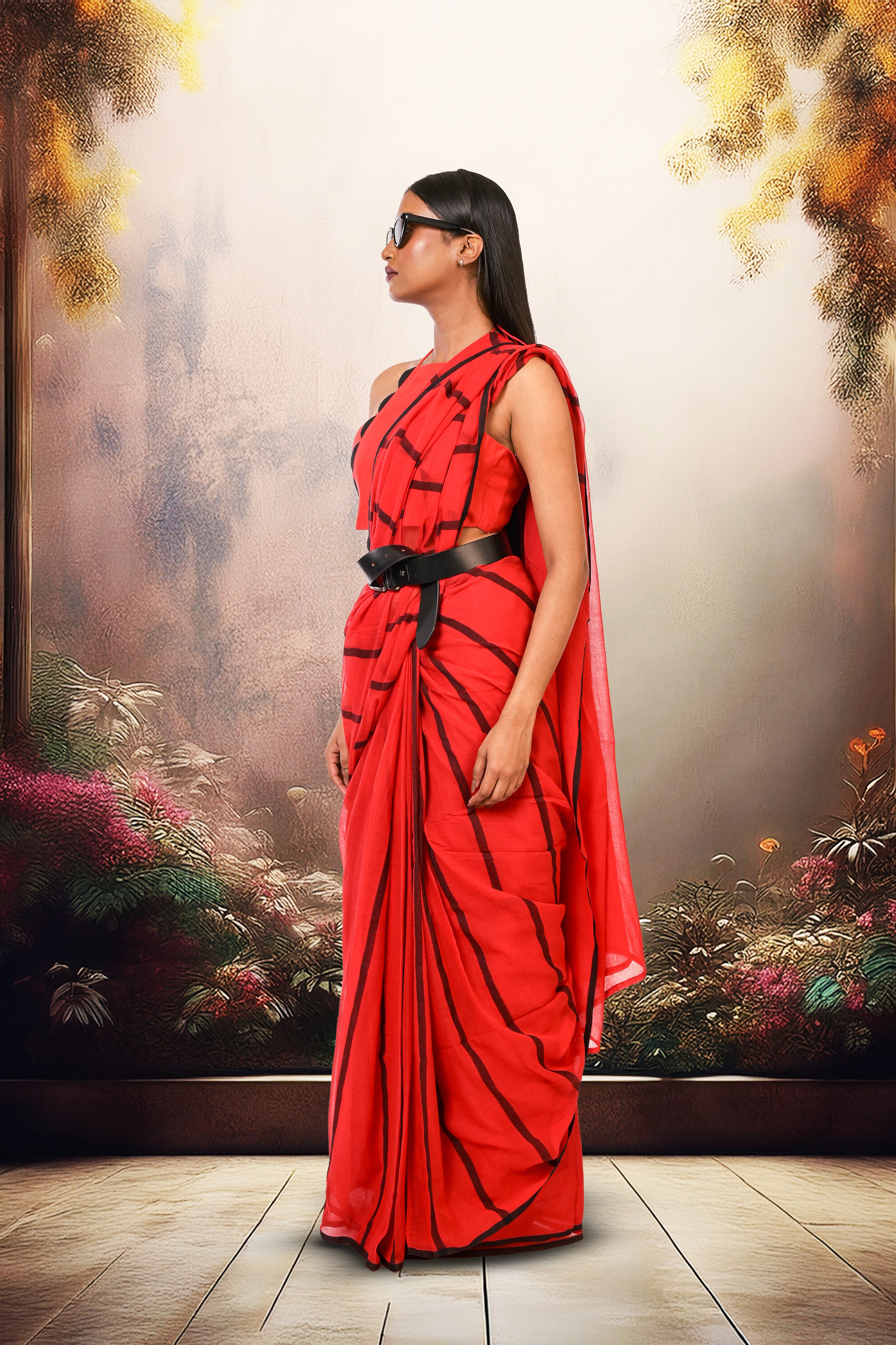 red-handloom-cotton-saree