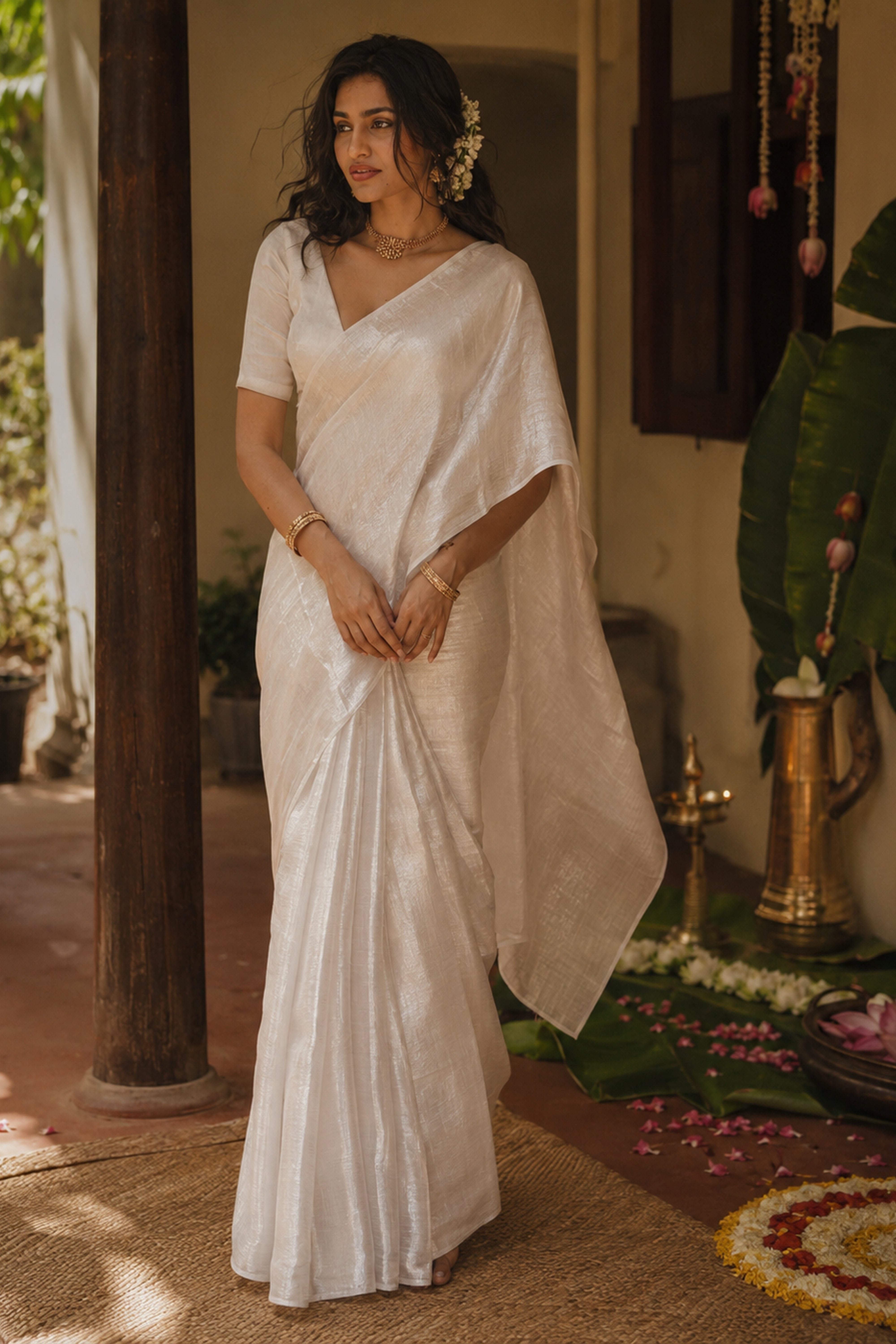 Milky Way Galaxy Saree