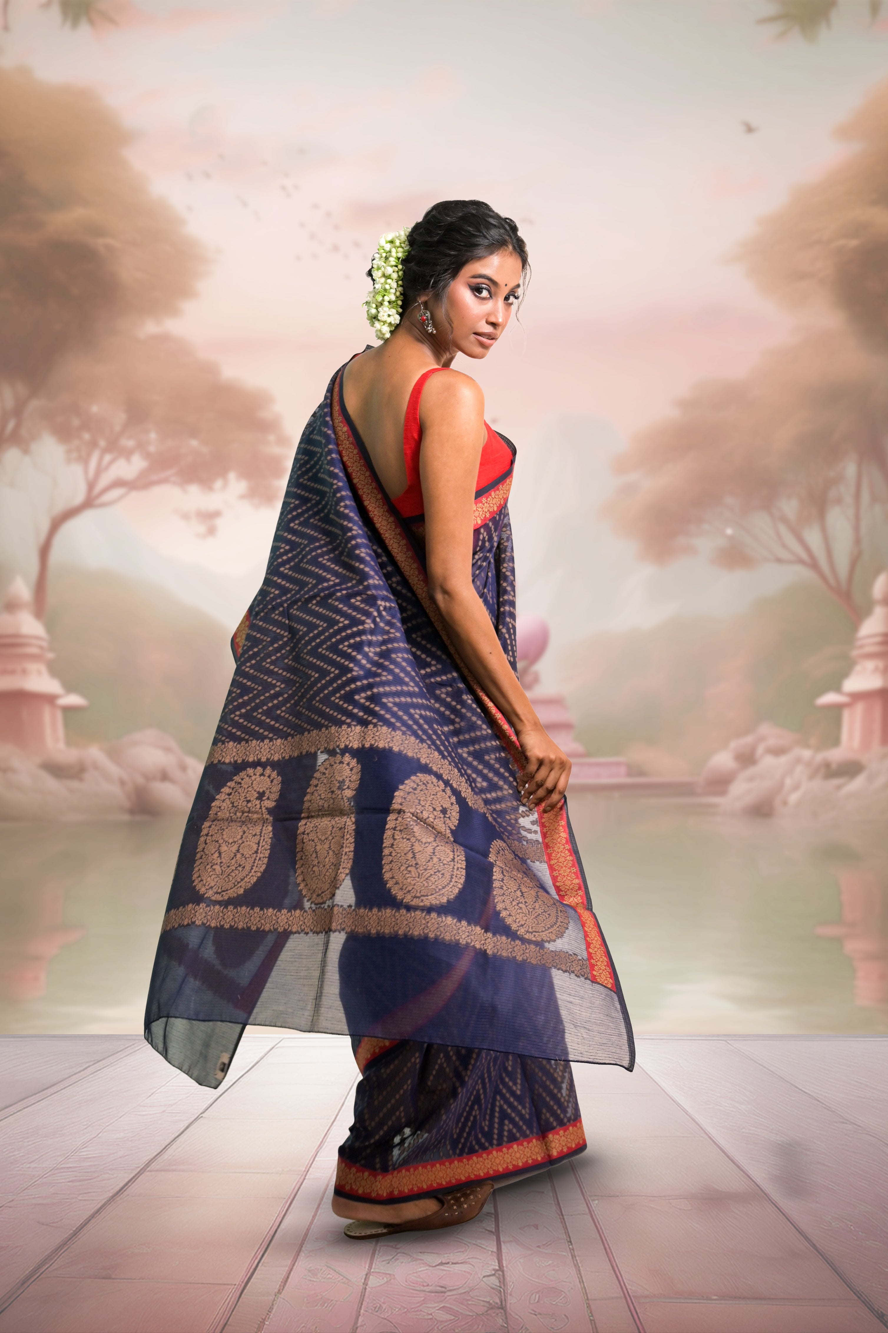 blue-handloom-cotton-banarasi-border