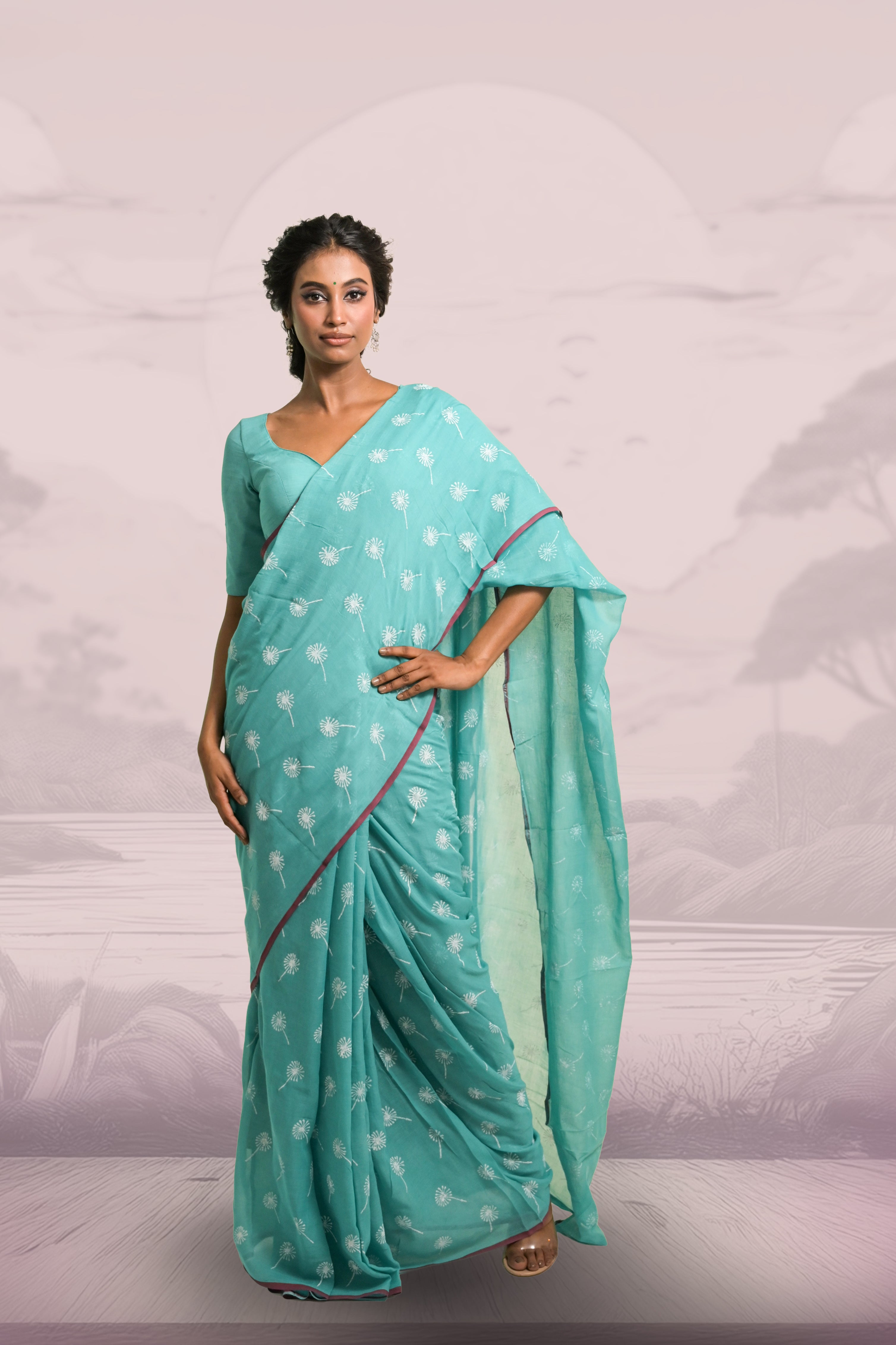 blue-handloom-mul-cotton-saree