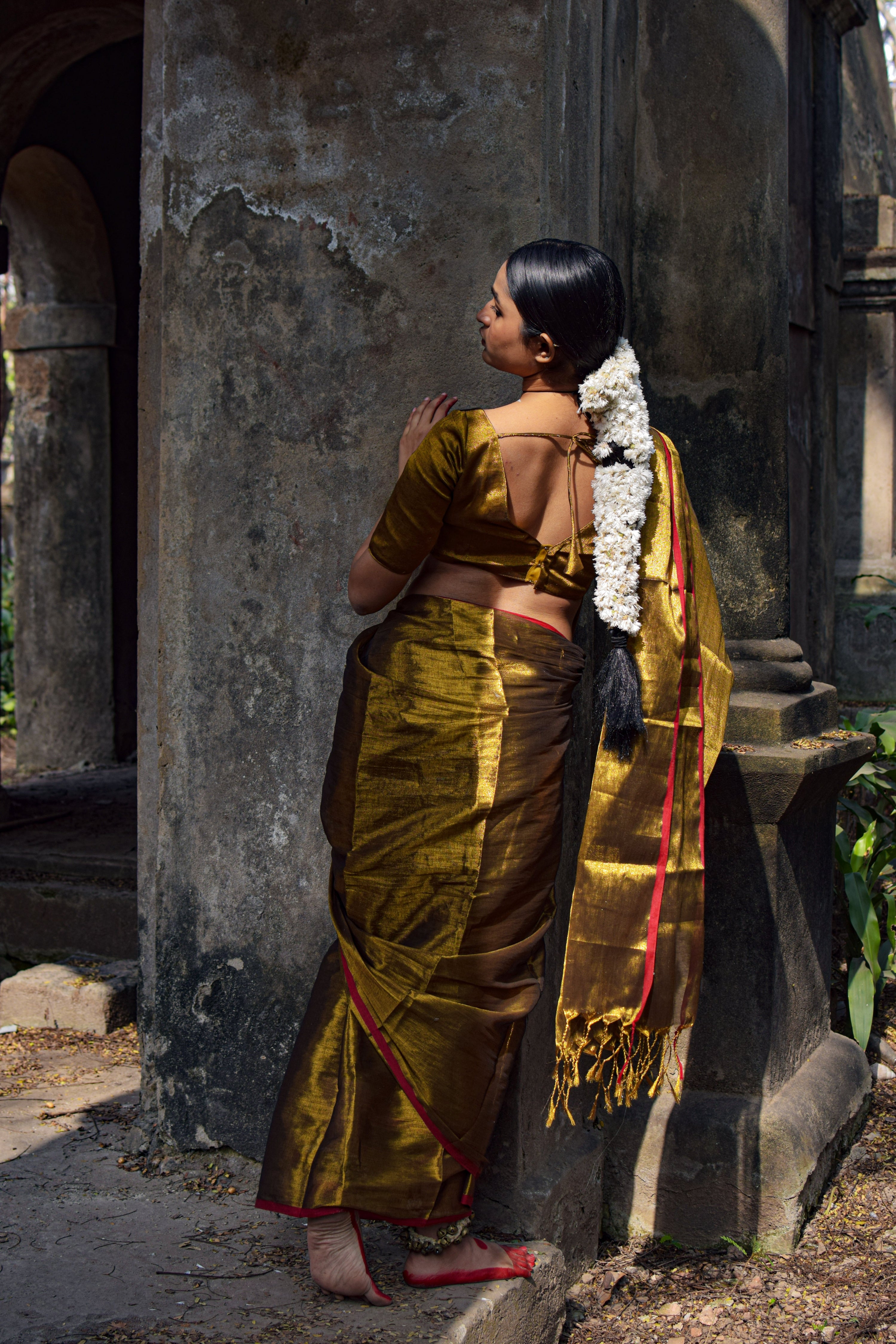 golden-tissue-handwoven-blouse
