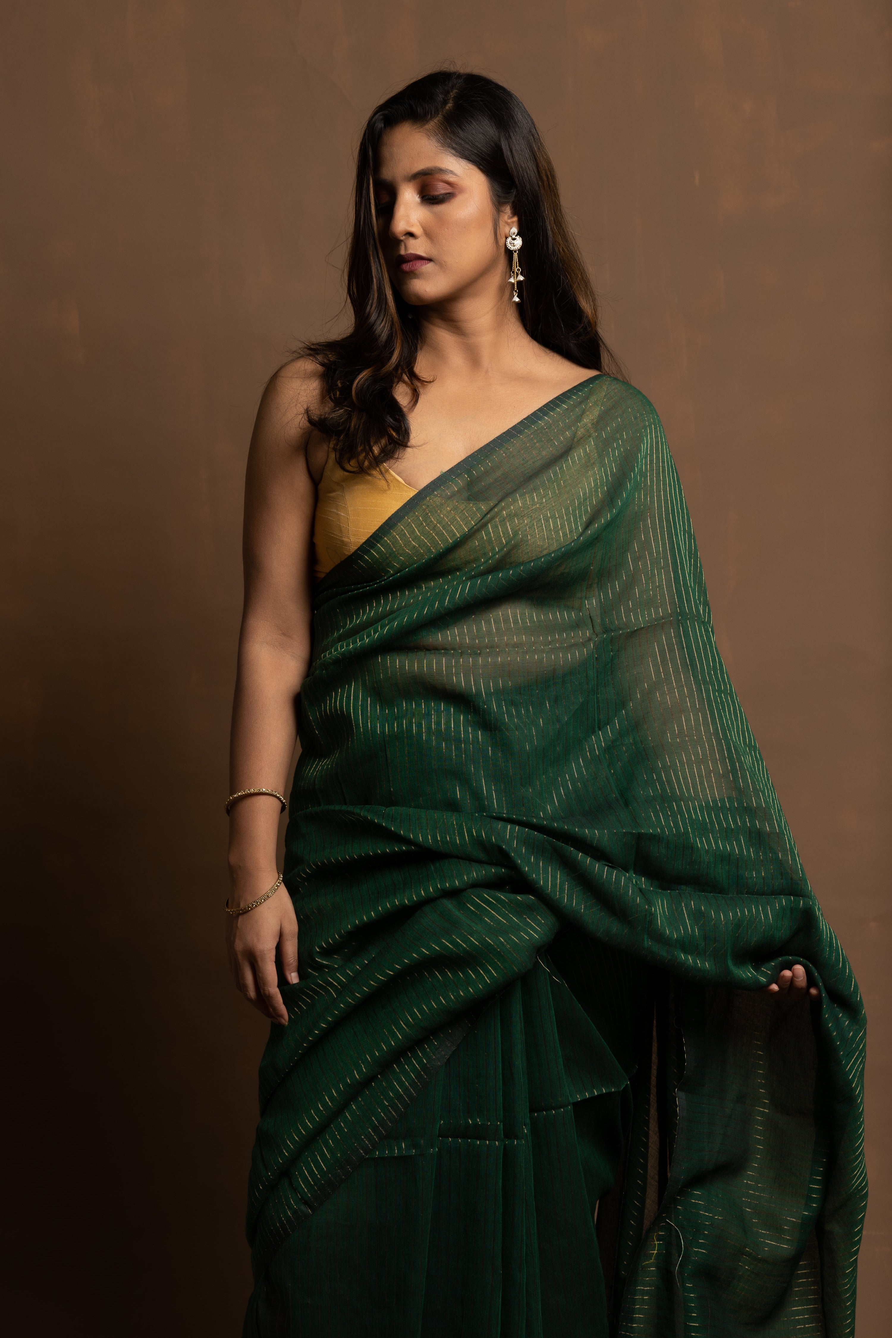 handwoven-green-coloured-cotton-saree