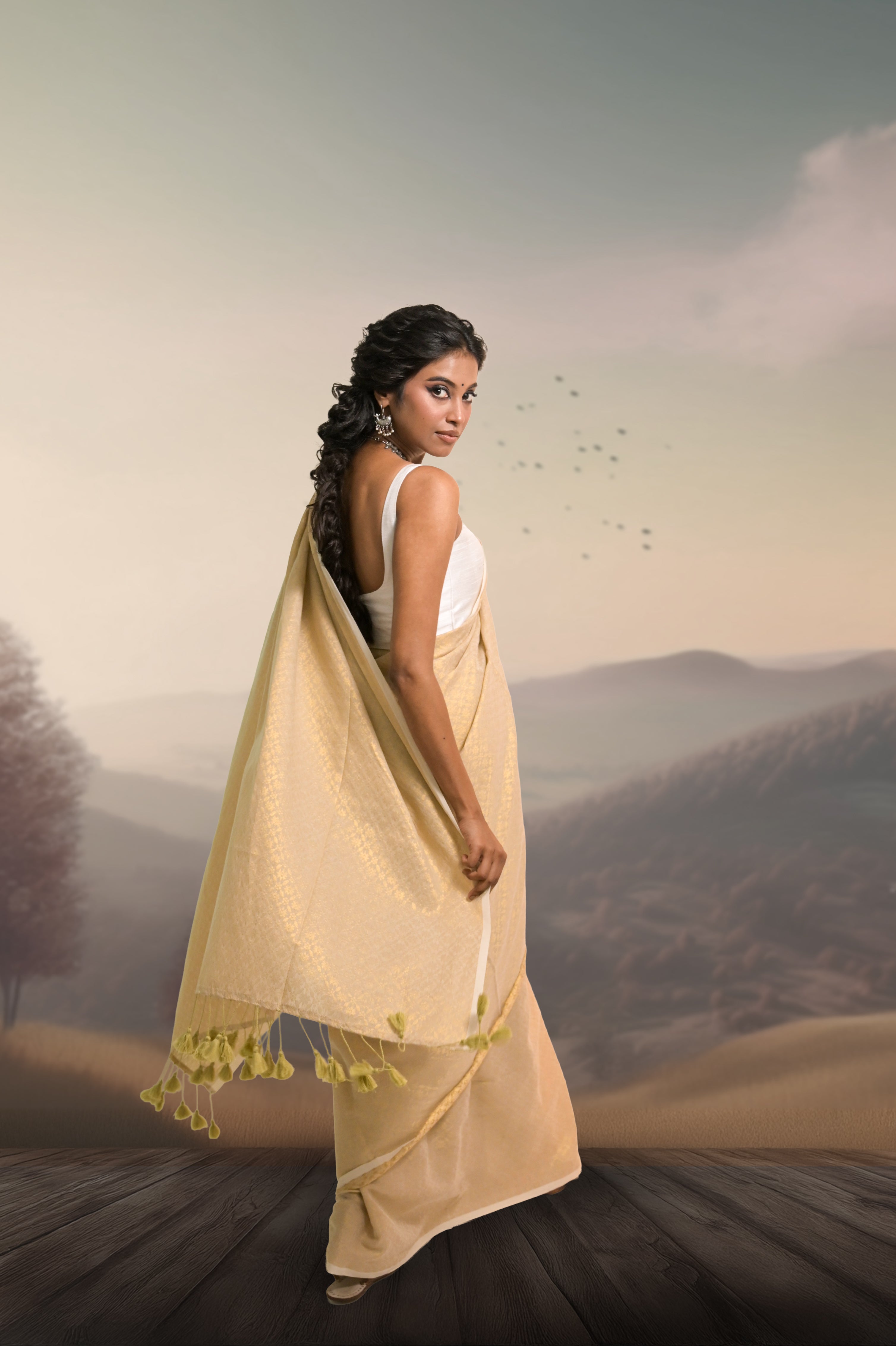 ivory-and-gold-brocade-saree