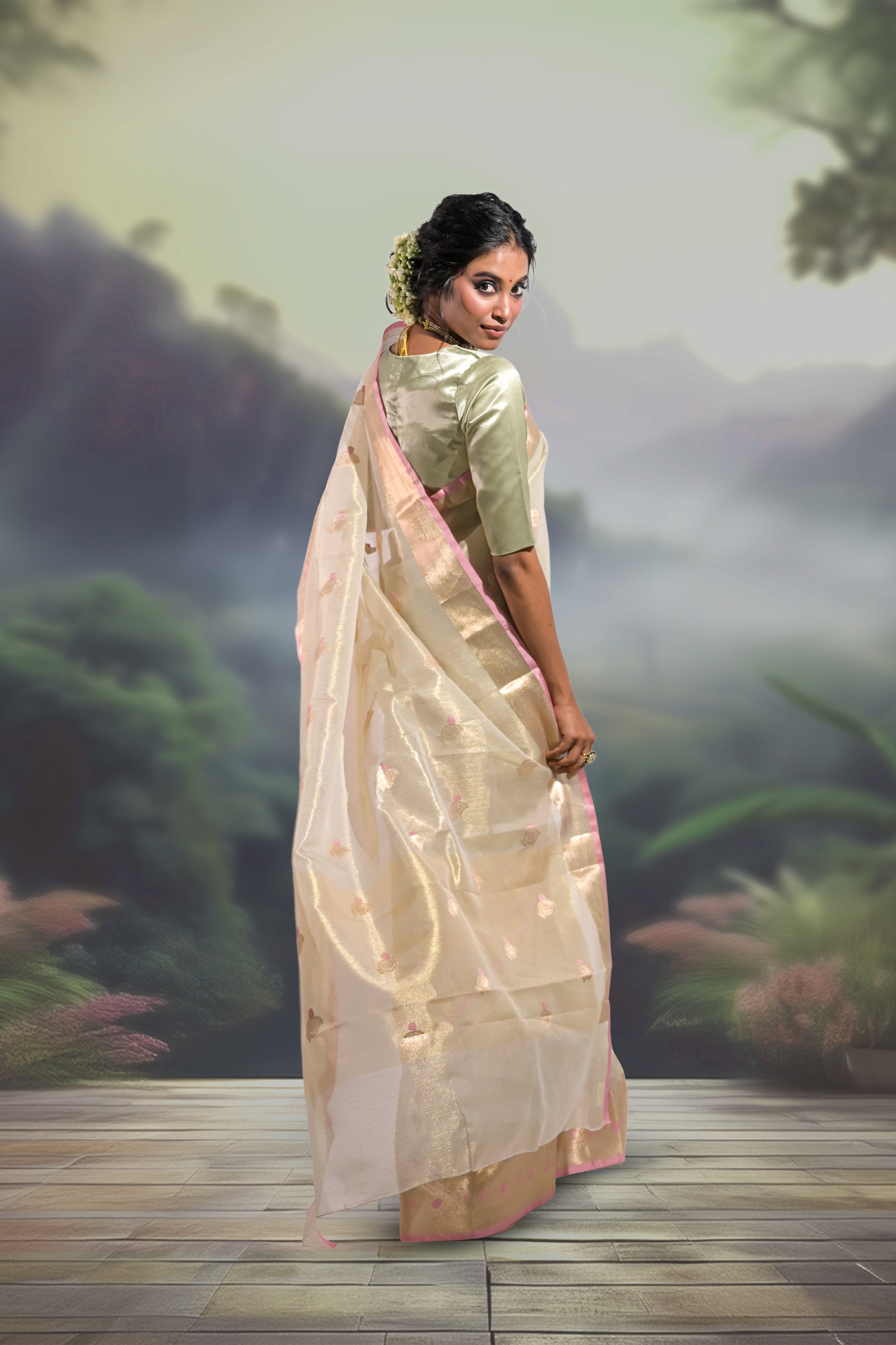 ivory-kota-tissue-saree-with-floral-border