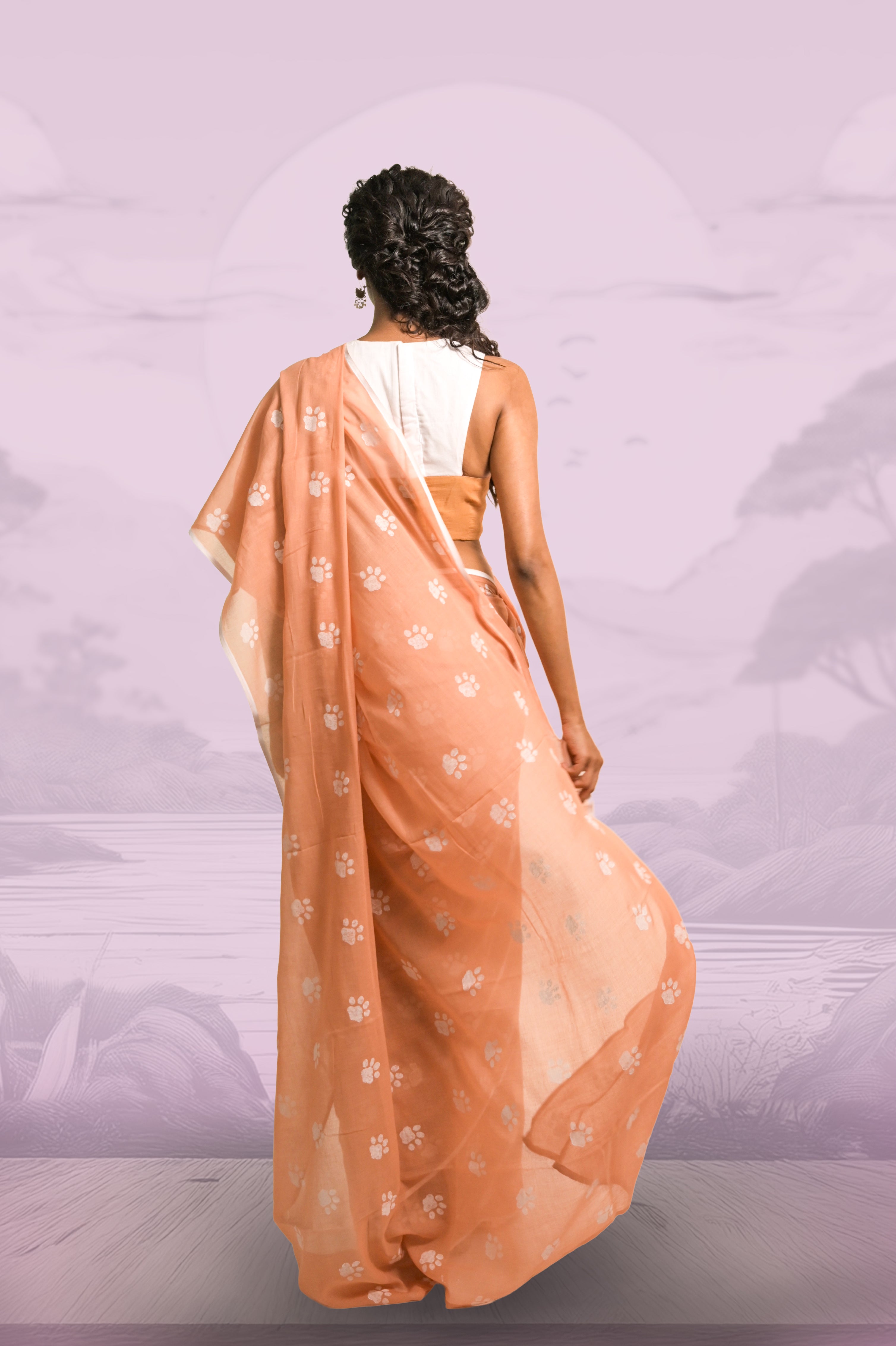 mocha-coloured-saree-with-paw-hand-block-motifs