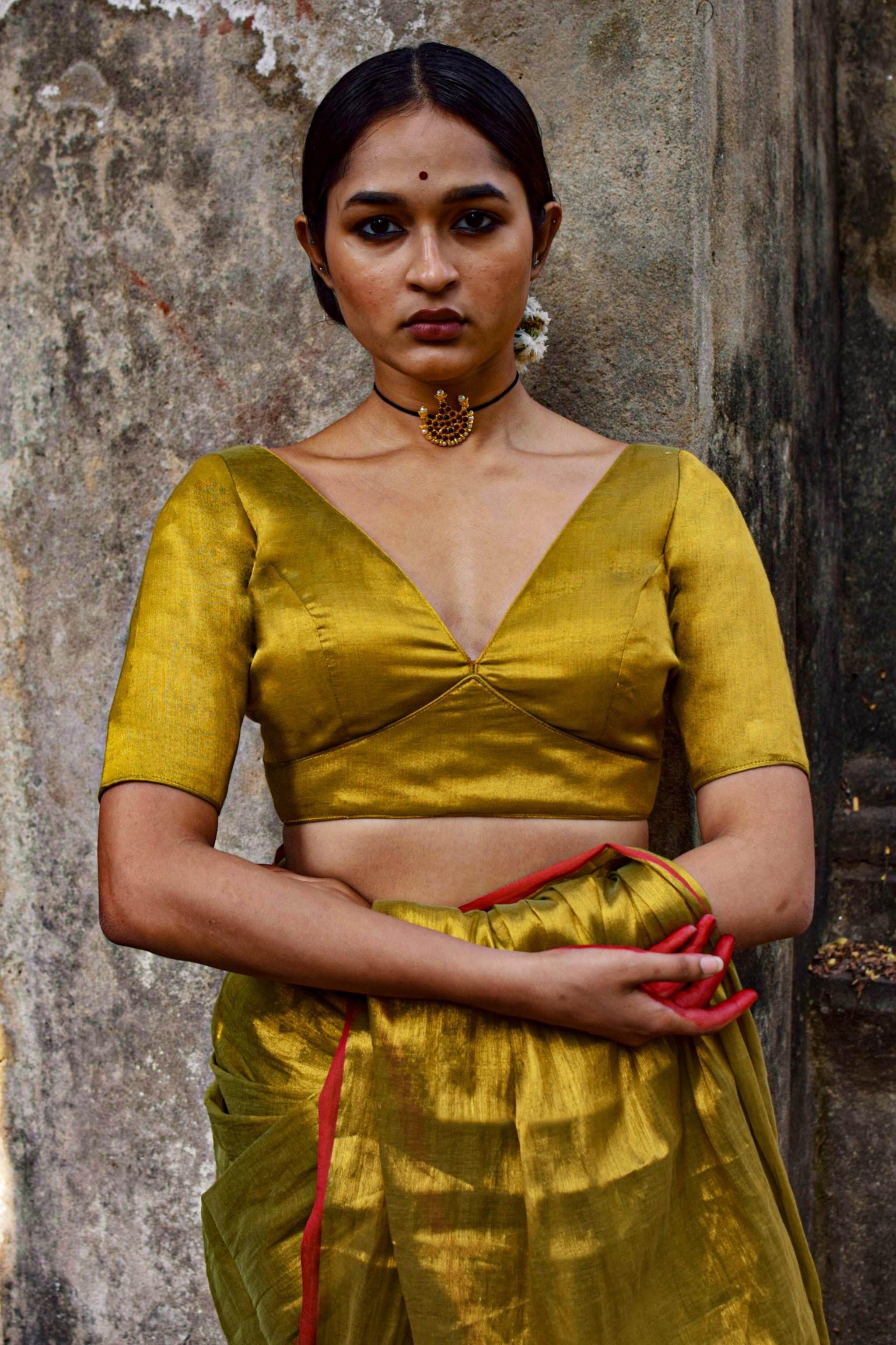Olive rimmah blouse