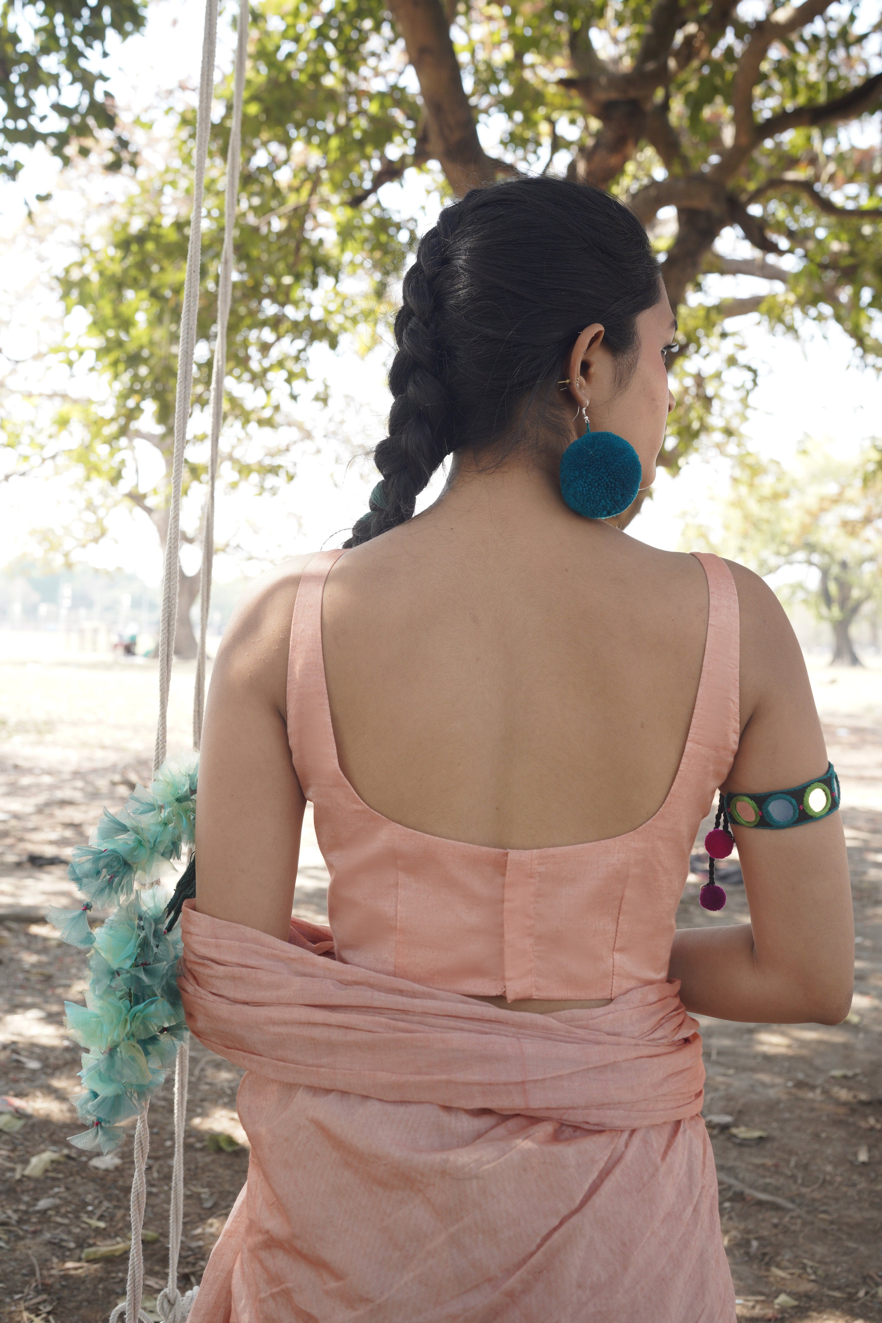 peach-handloom-cotton-silk-sleeveless-blouse