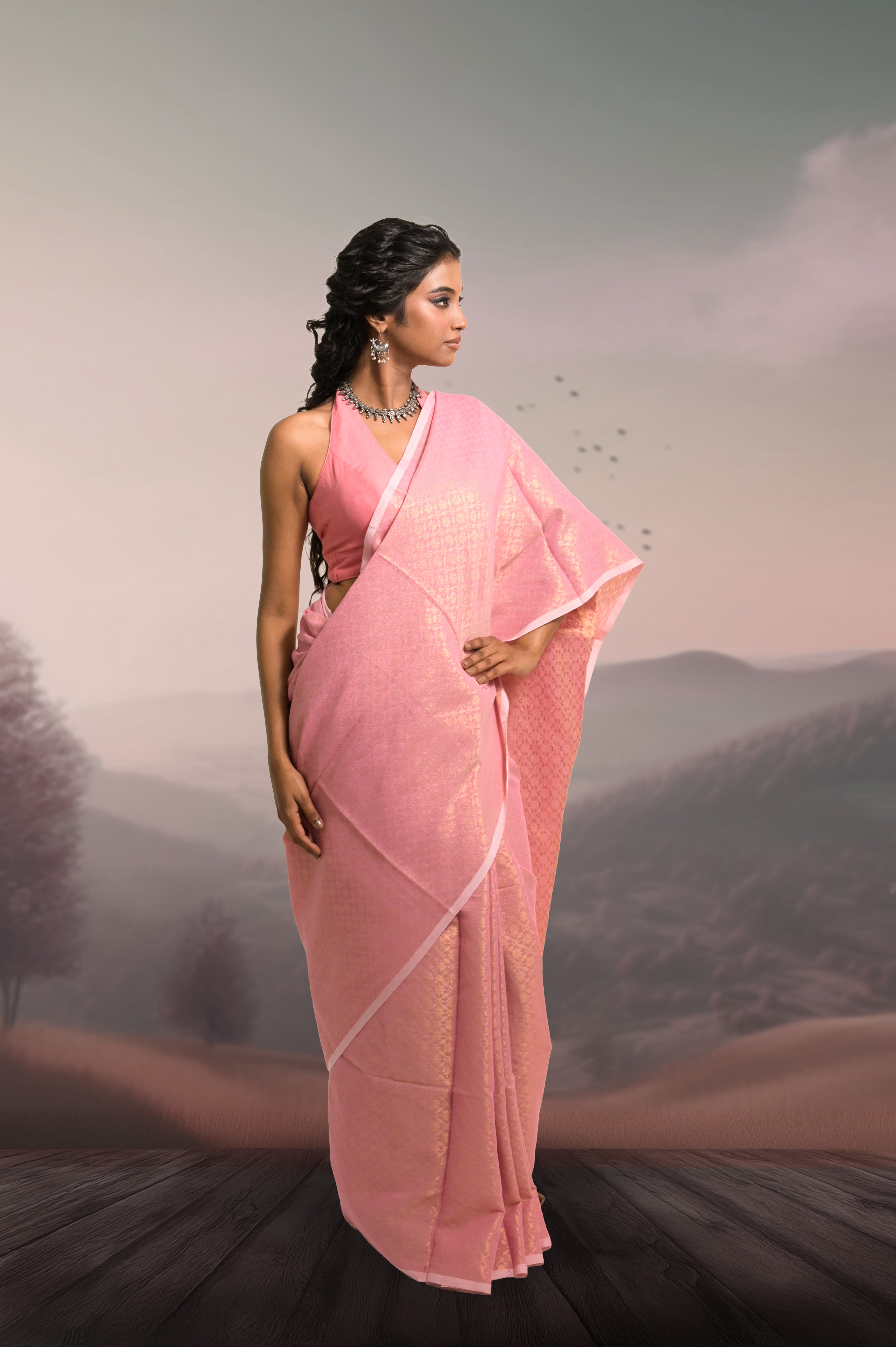 pink-handloom-brocade-saree