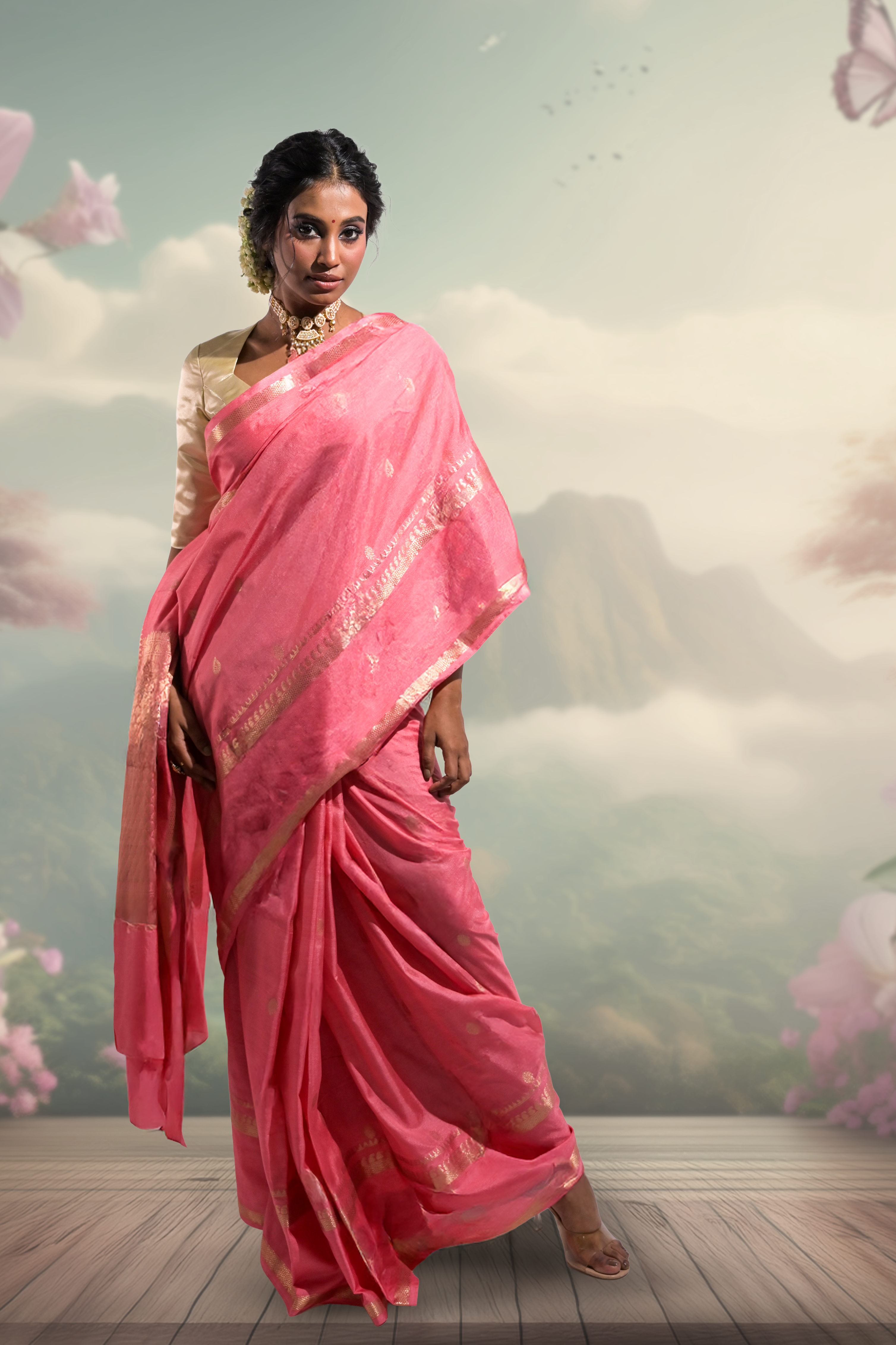 pink-silk-banarasi-saree-with-zari-border