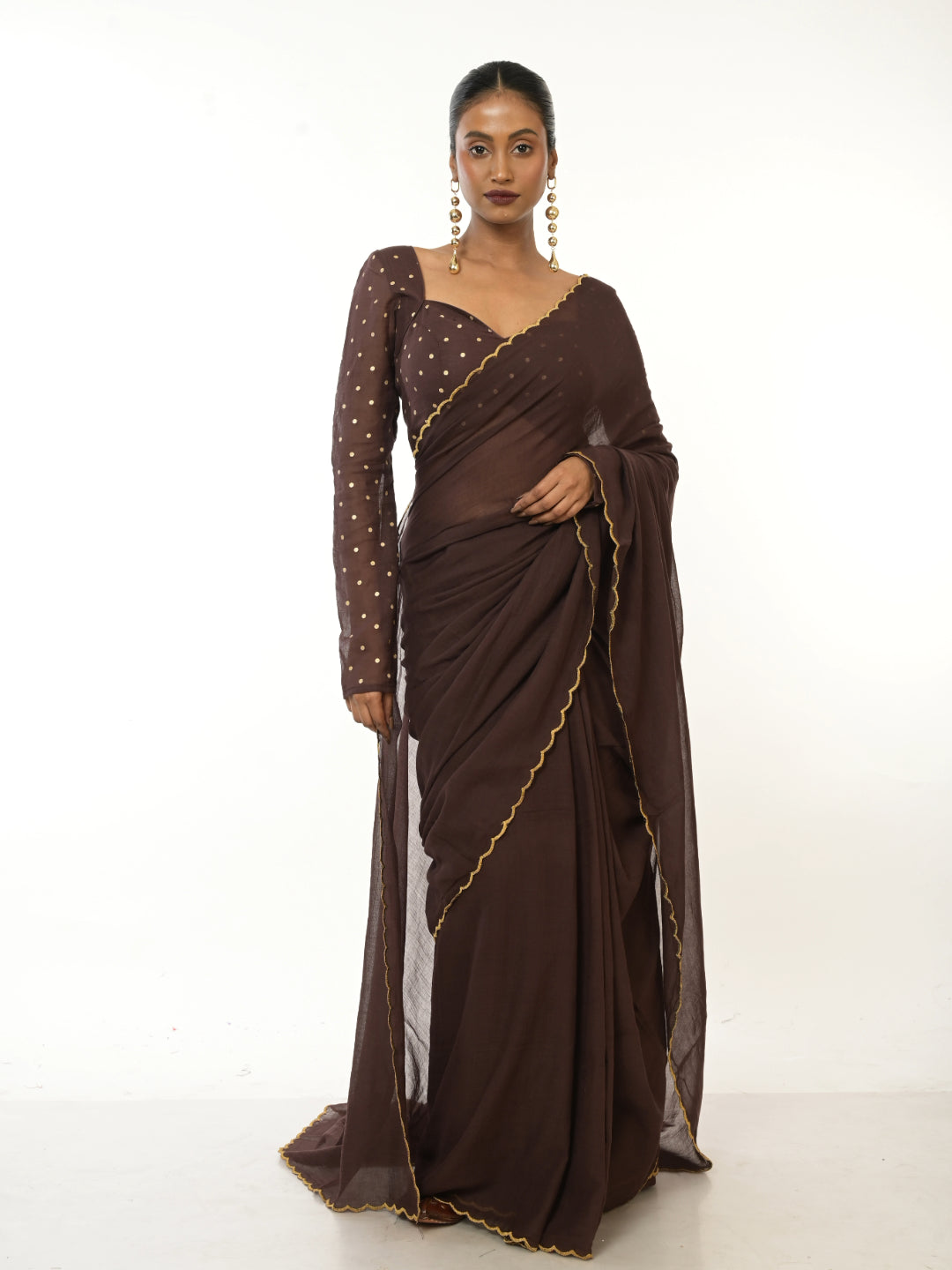 brown-mul-cotton-festive-wear-saree
