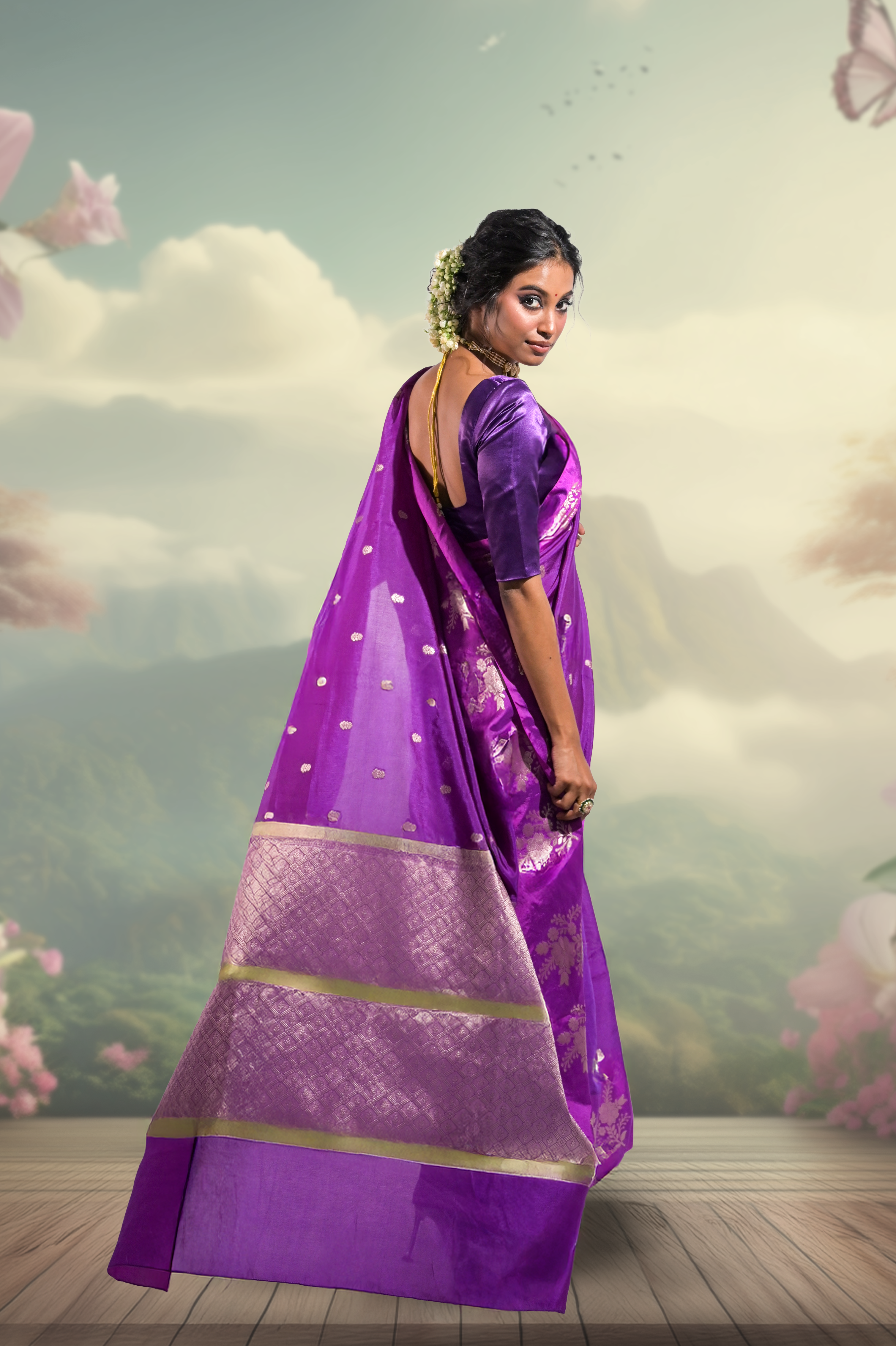 purple-banarasi-silk-saree-with-floral-zari-border
