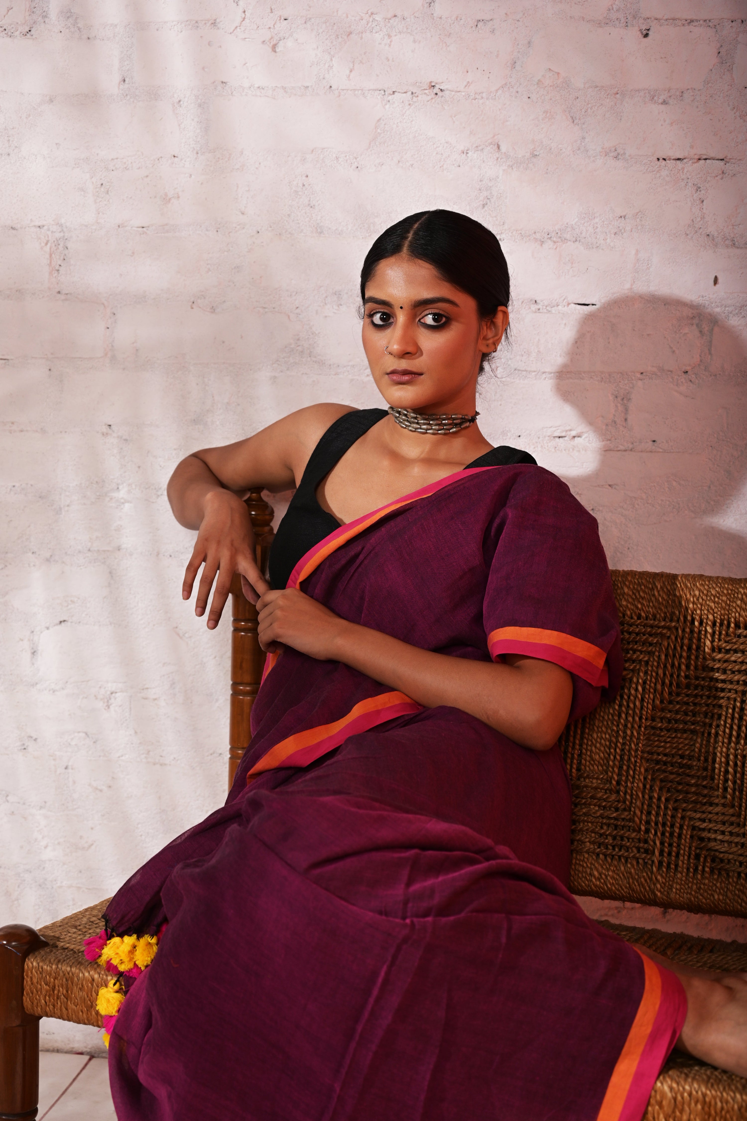purple-cotton-saree-with-tassels