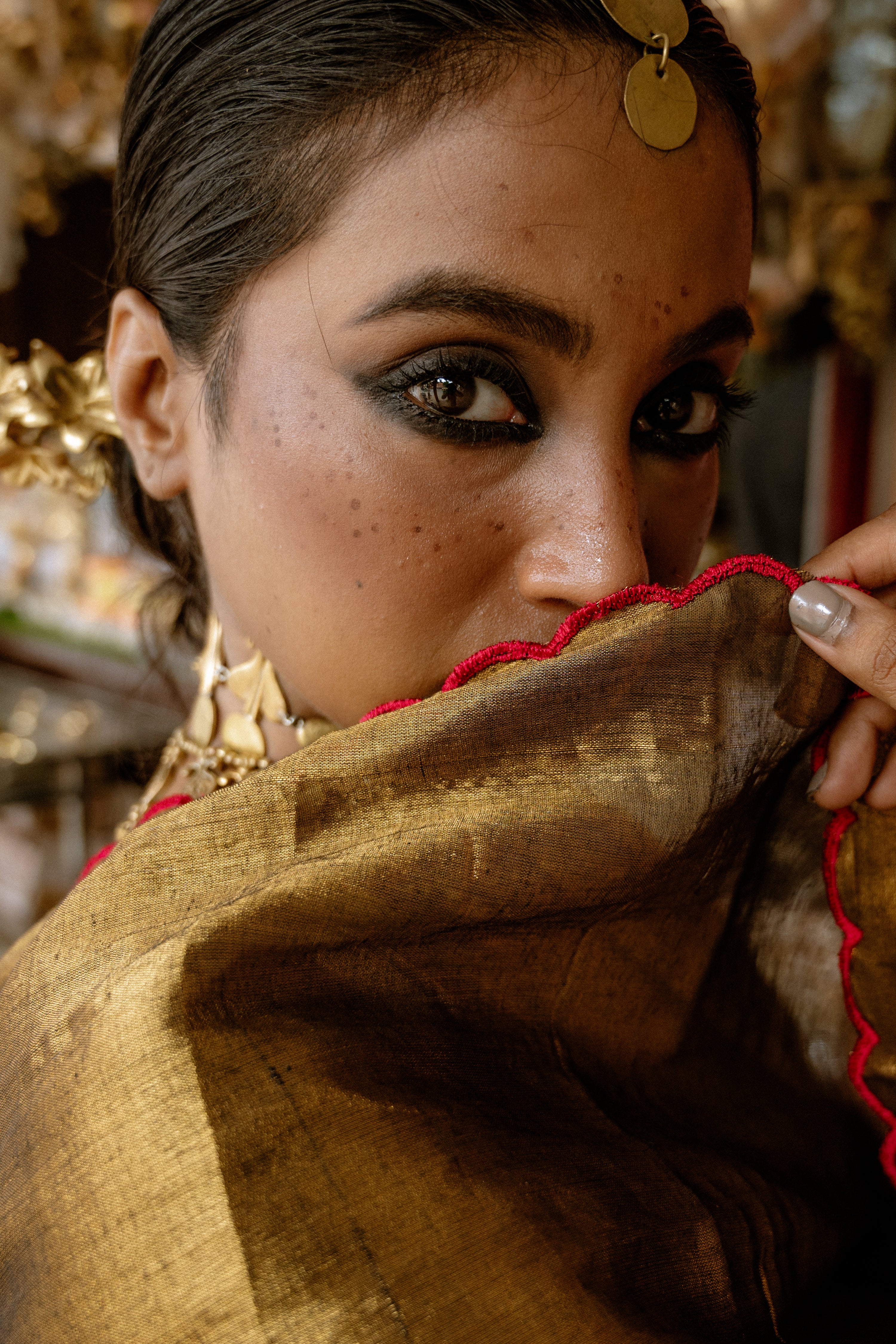 Swarnaya kurta pant dupatta set