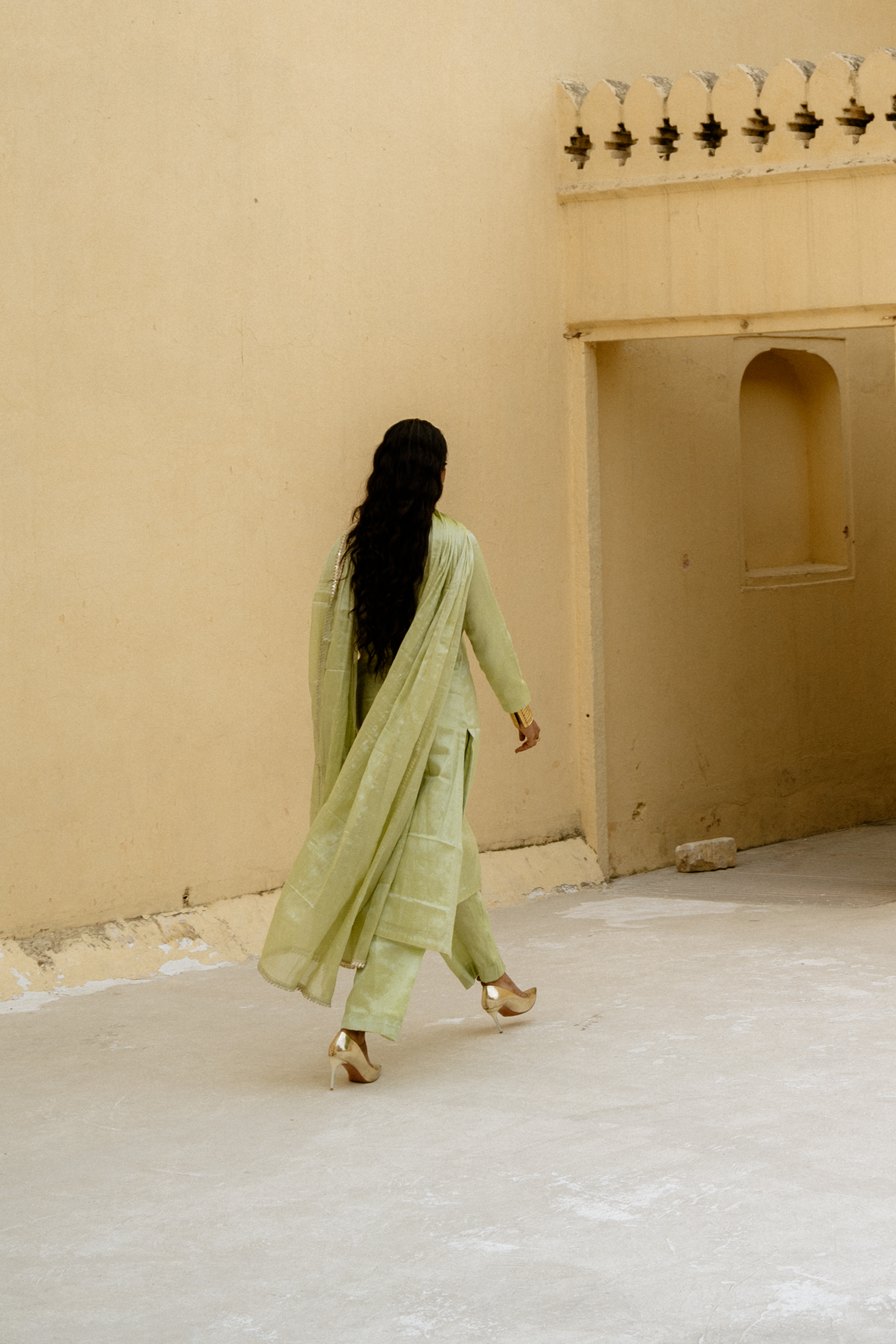 Avyaya kurta pant dupatta set