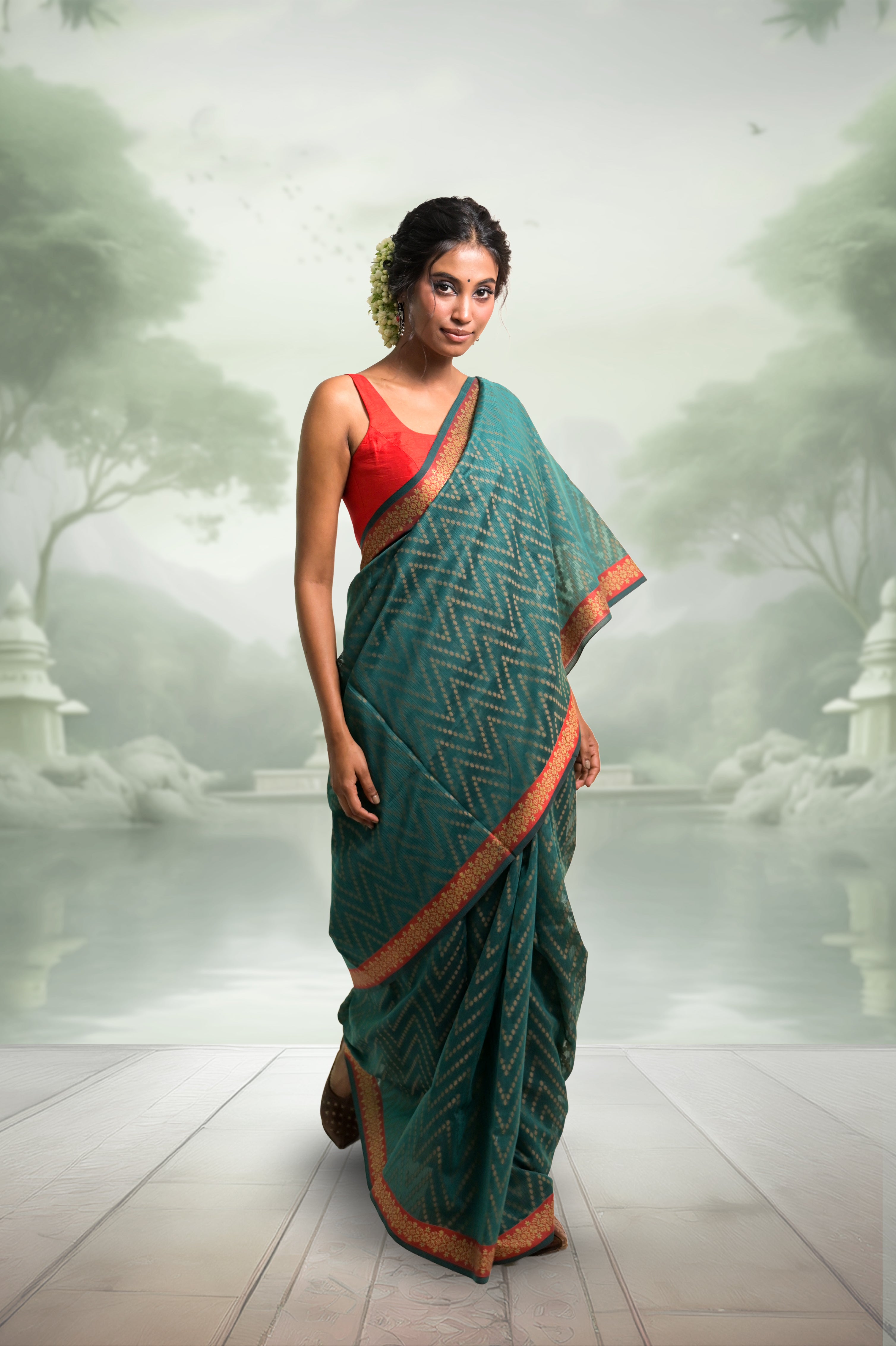 sea-green-handloom-cotton-cotton-saree