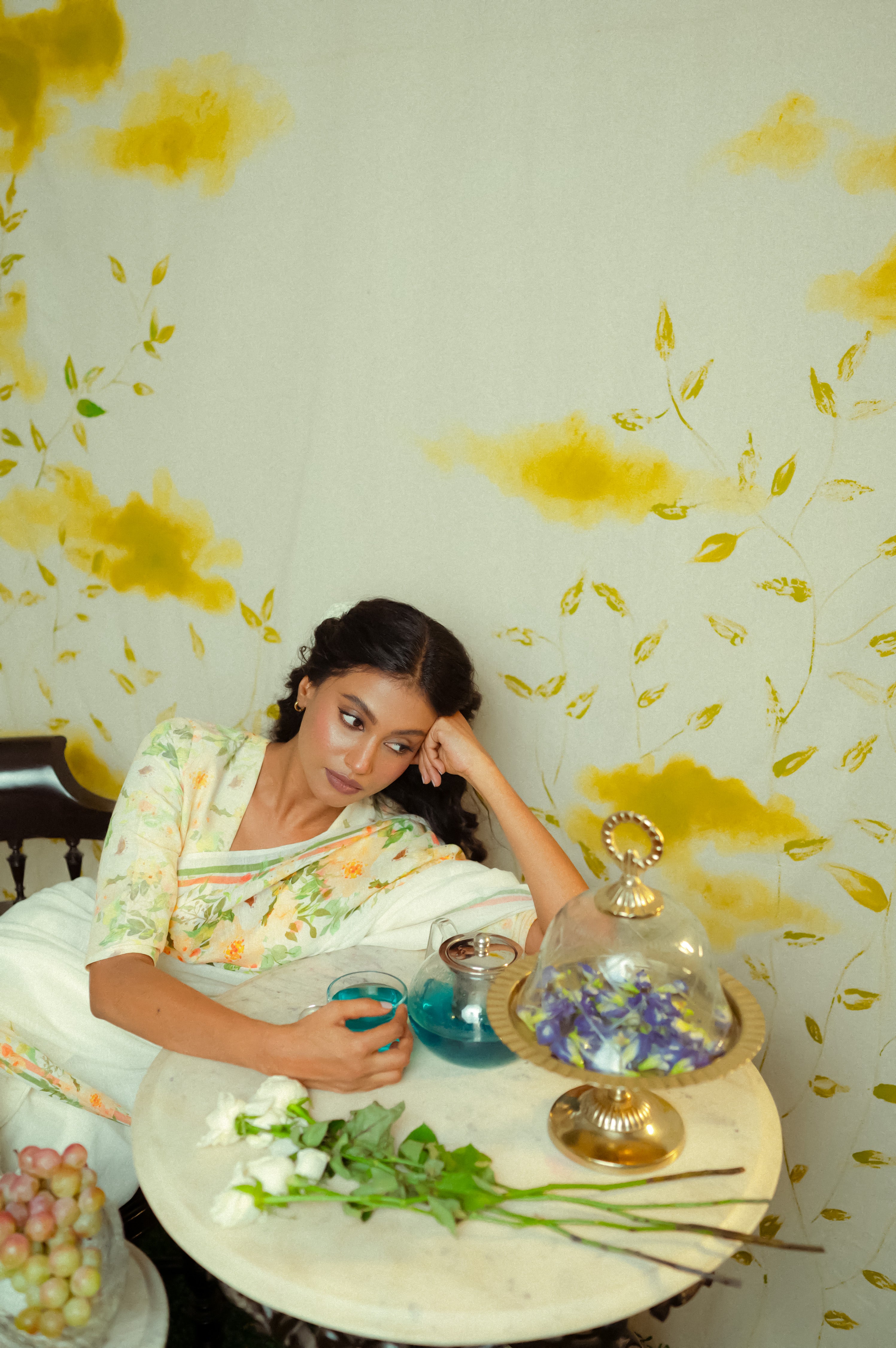 watercolour-wash-effect-floral-printed-white-saree