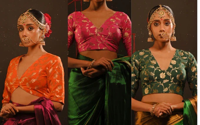 10 Trending Banarasi Saree Blouse Designs Every Woman Should Try