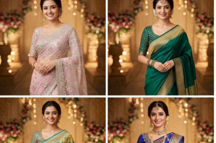10 Stunning Wedding Guest Saree Looks to Turn Heads This Season