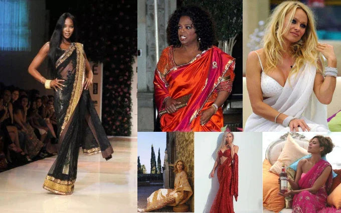 The Global Drape: Western Celebrities Who Have Worn Sarees