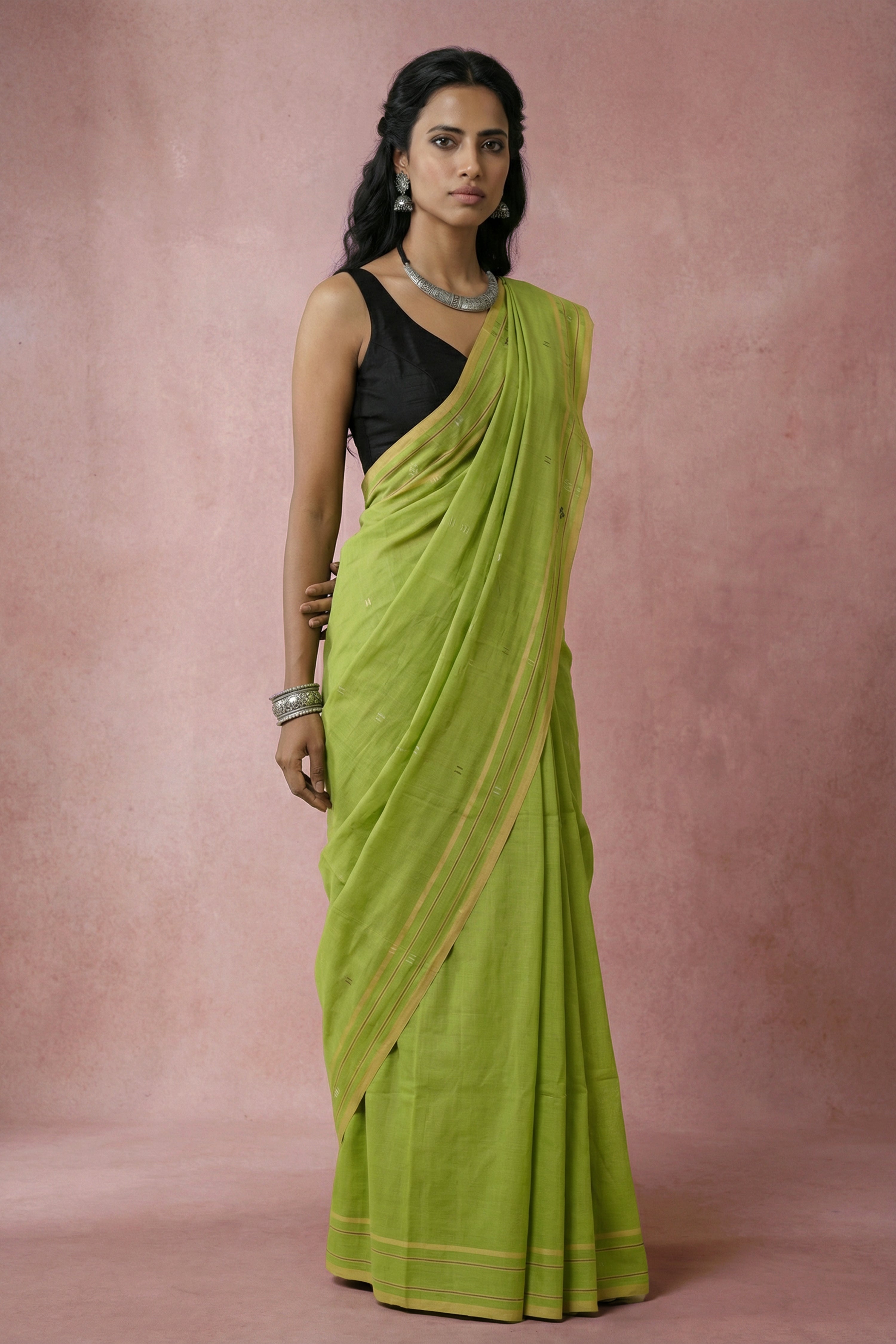 Pastoral saree