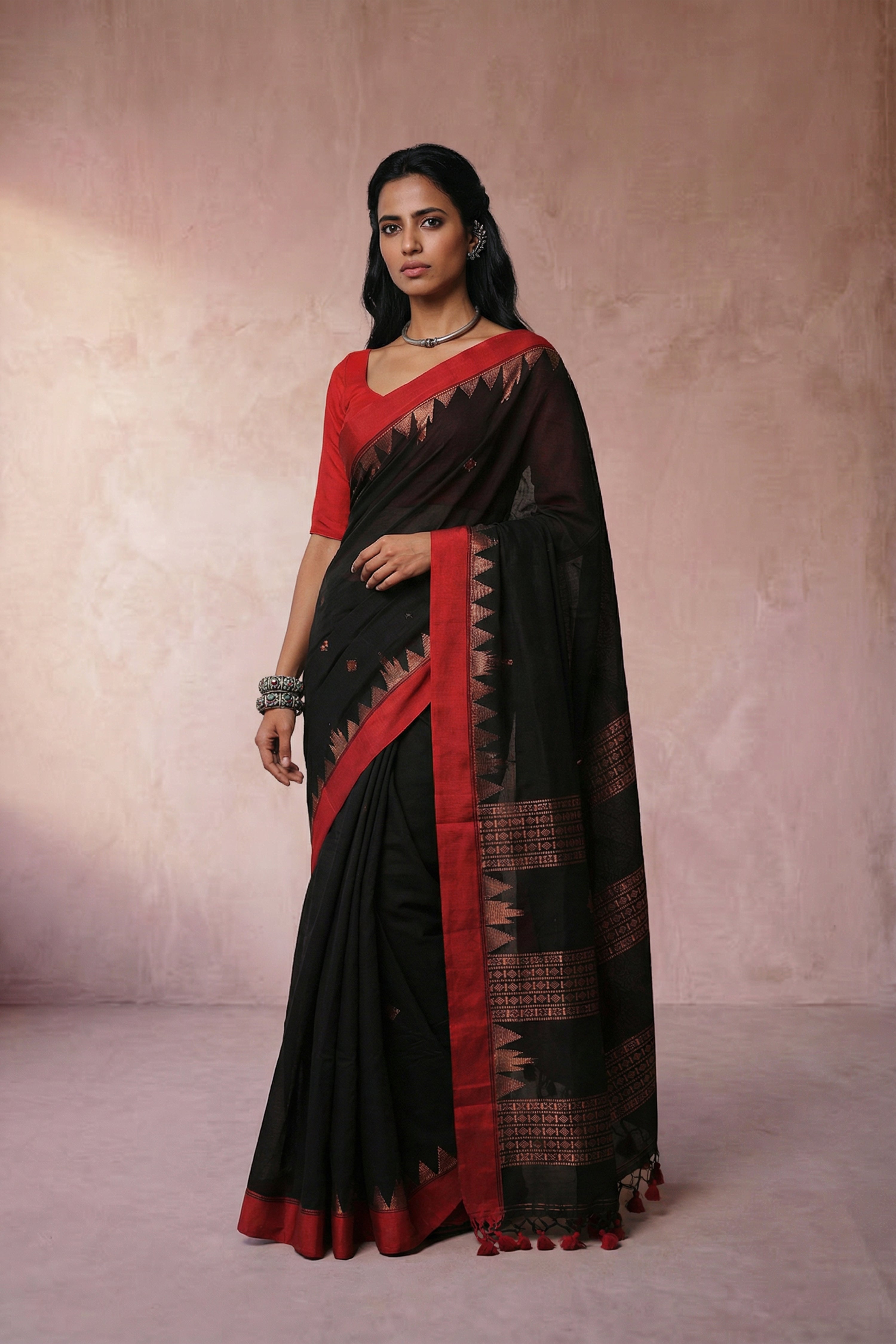 Lunar Eclipse saree