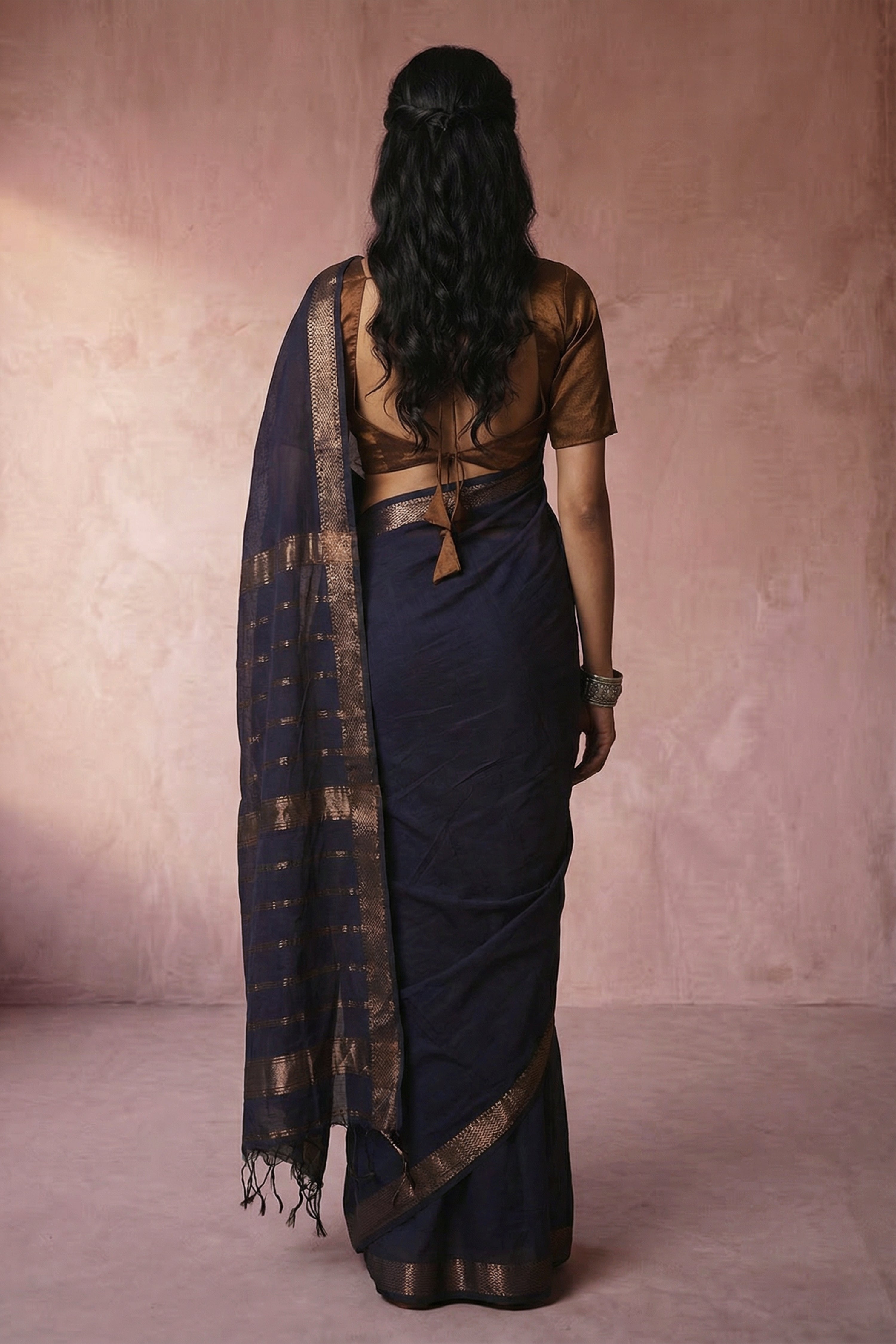 Sapphire Muse saree