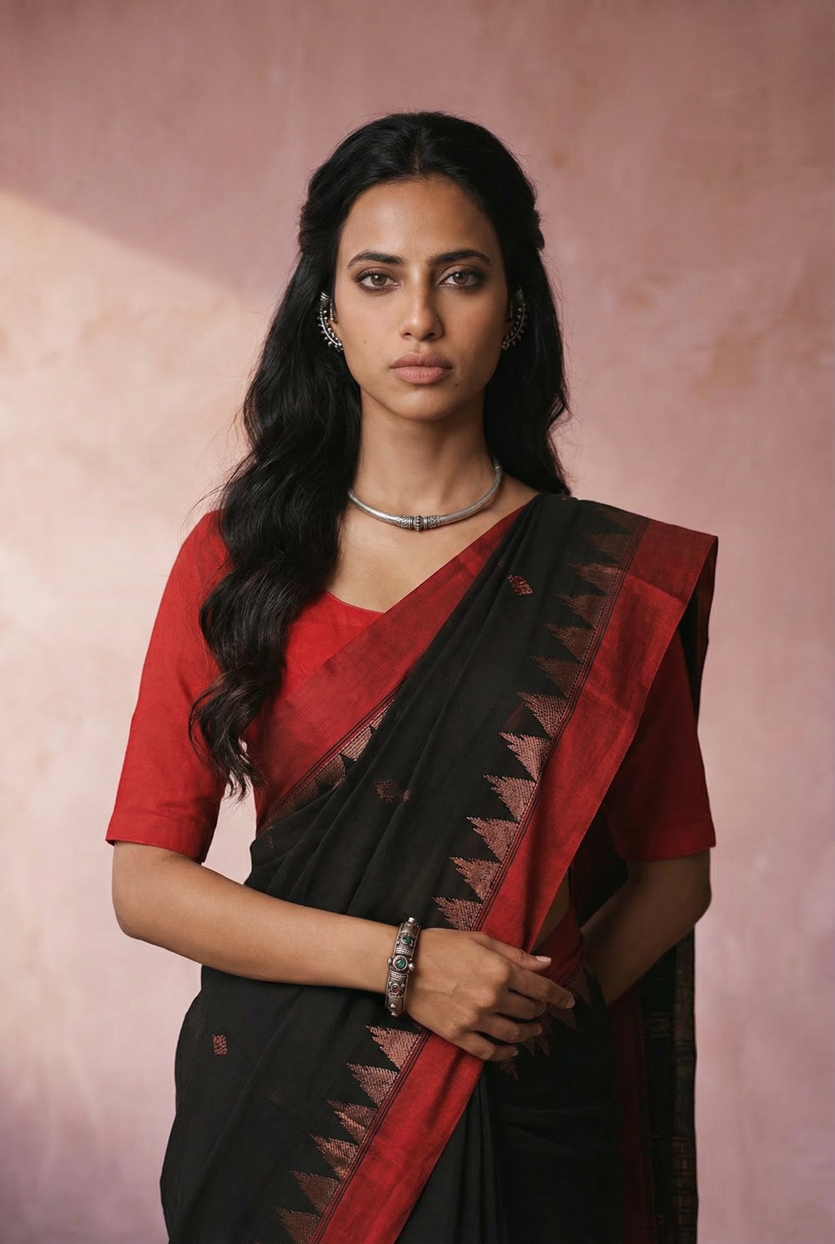 Lunar Eclipse saree