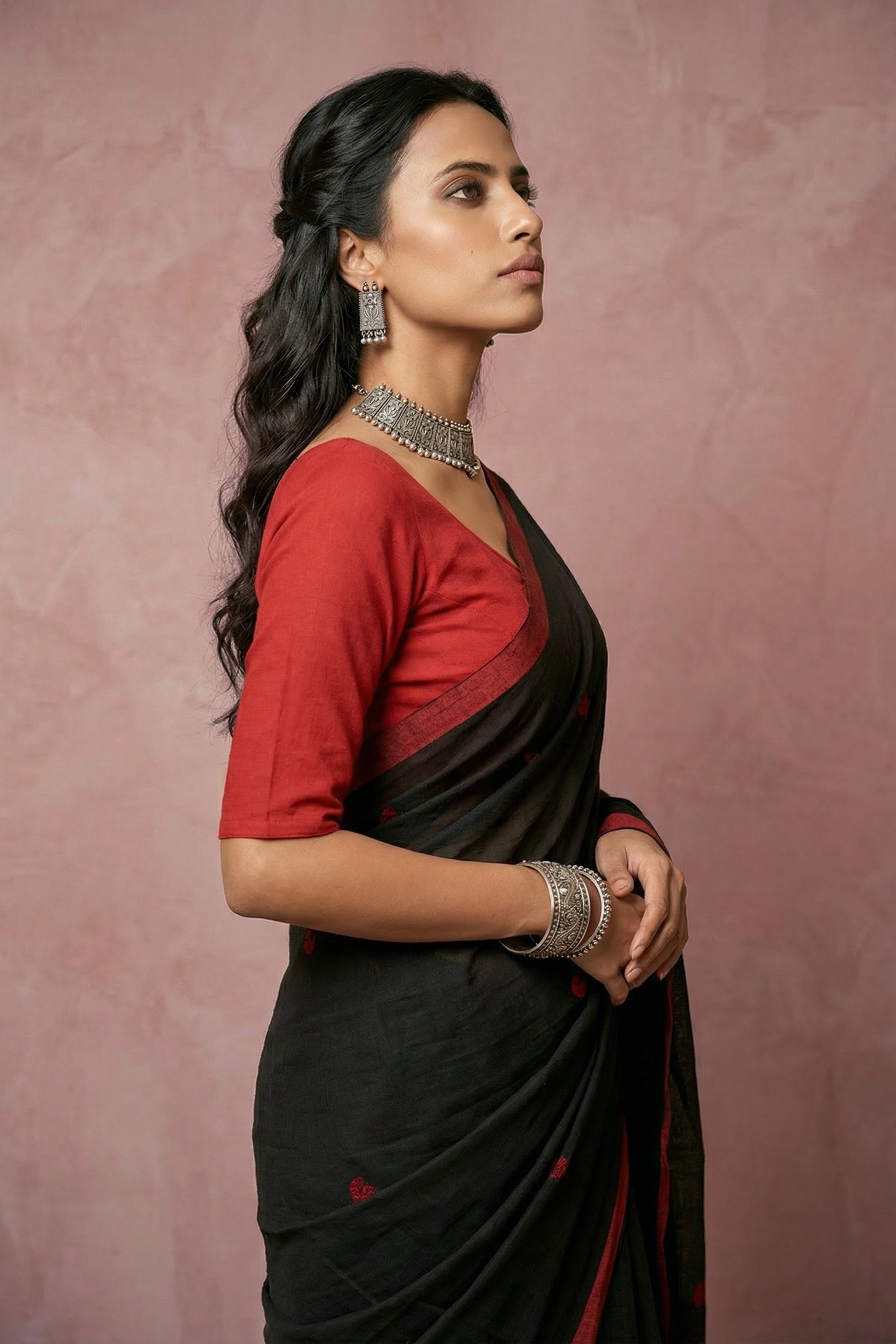 Nocturne saree