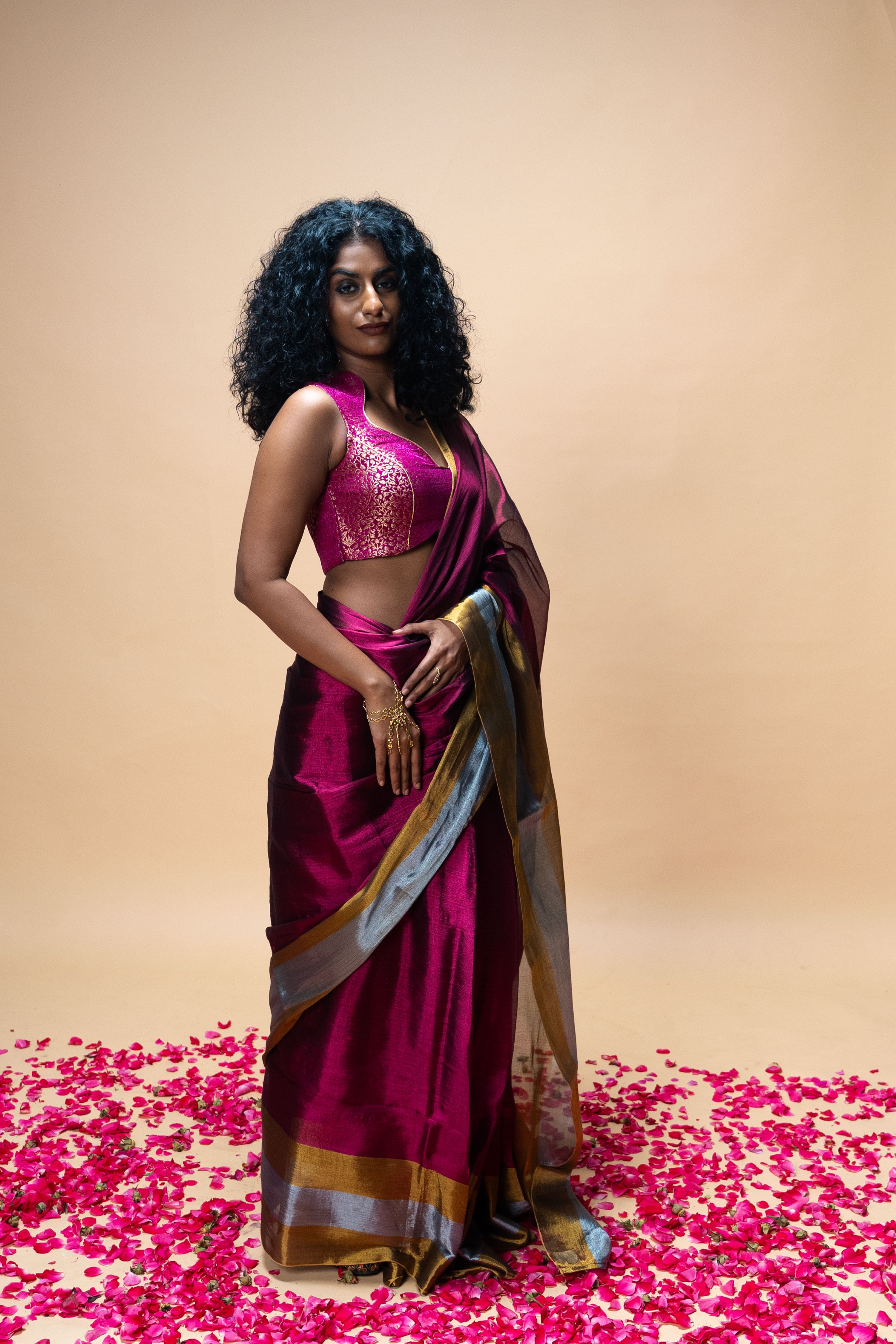 AMEYA + Vedika saree blouse combo