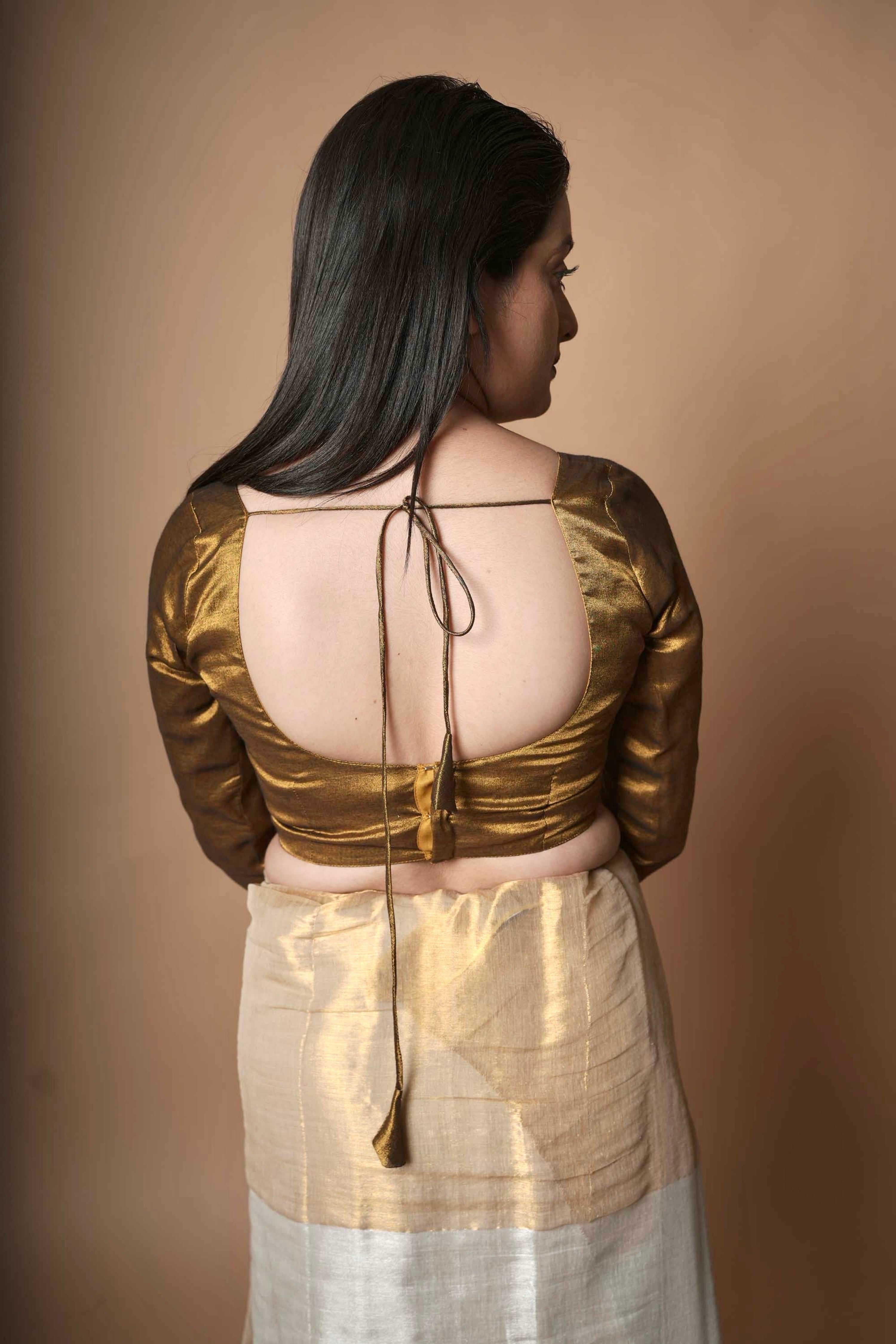 hand-woven-golden-tissue-blouse