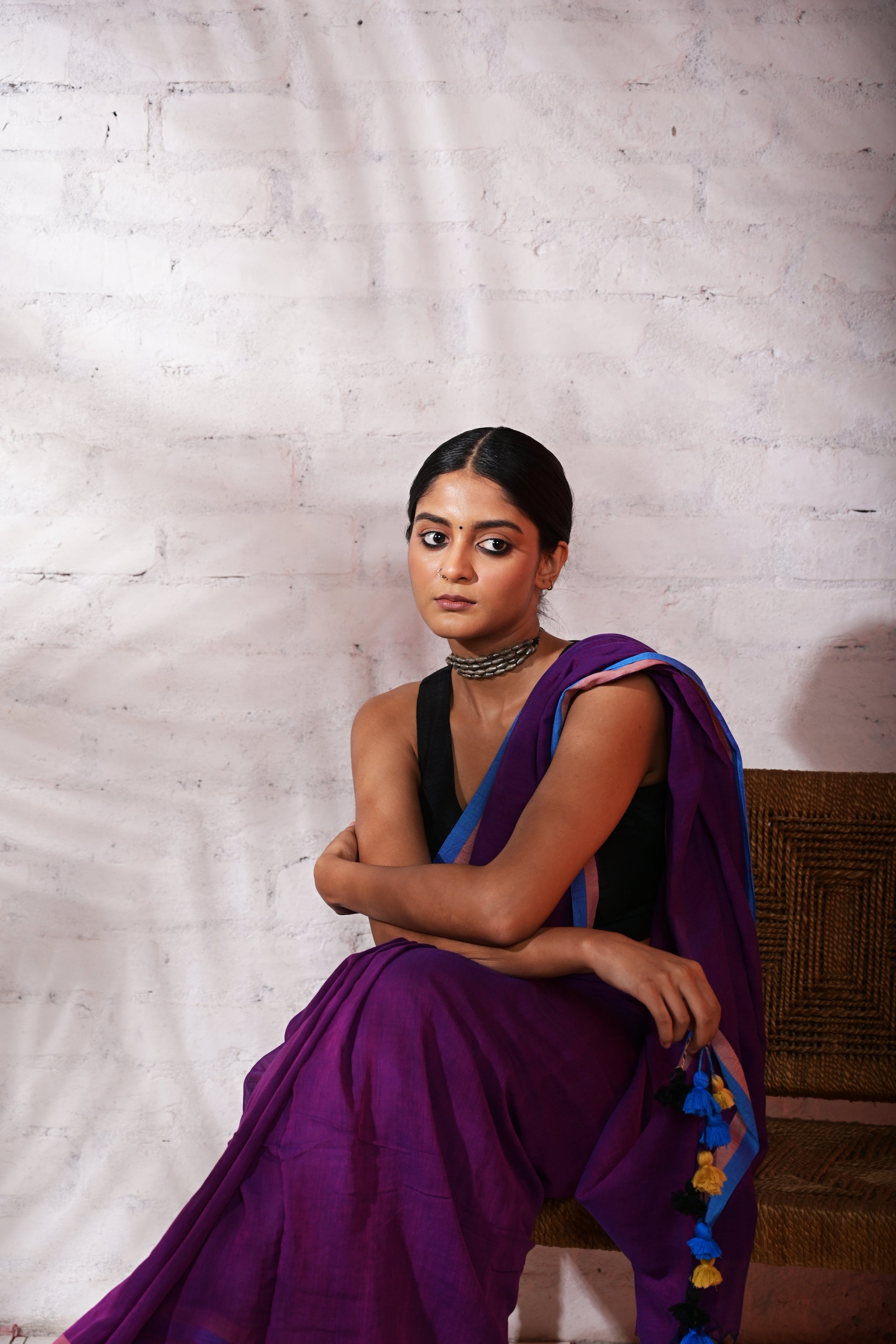 violet-handwoven-double-border-saree